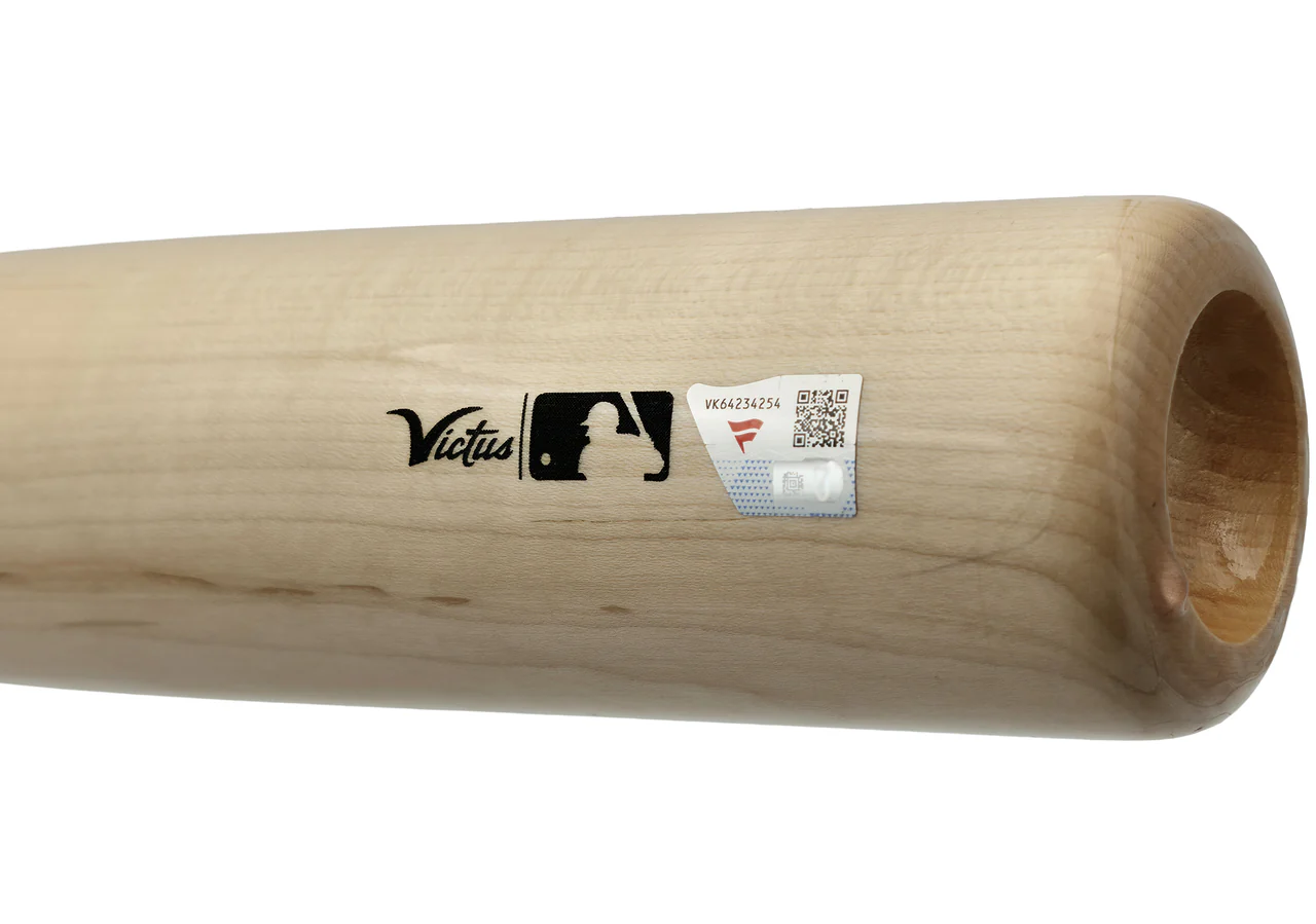 Cal Raleigh Autographed Blonde Victus Player Model Torpedo Baseball Bat Seattle Mariners Fanatics & MLB Holo Stock #261869 - Image 5