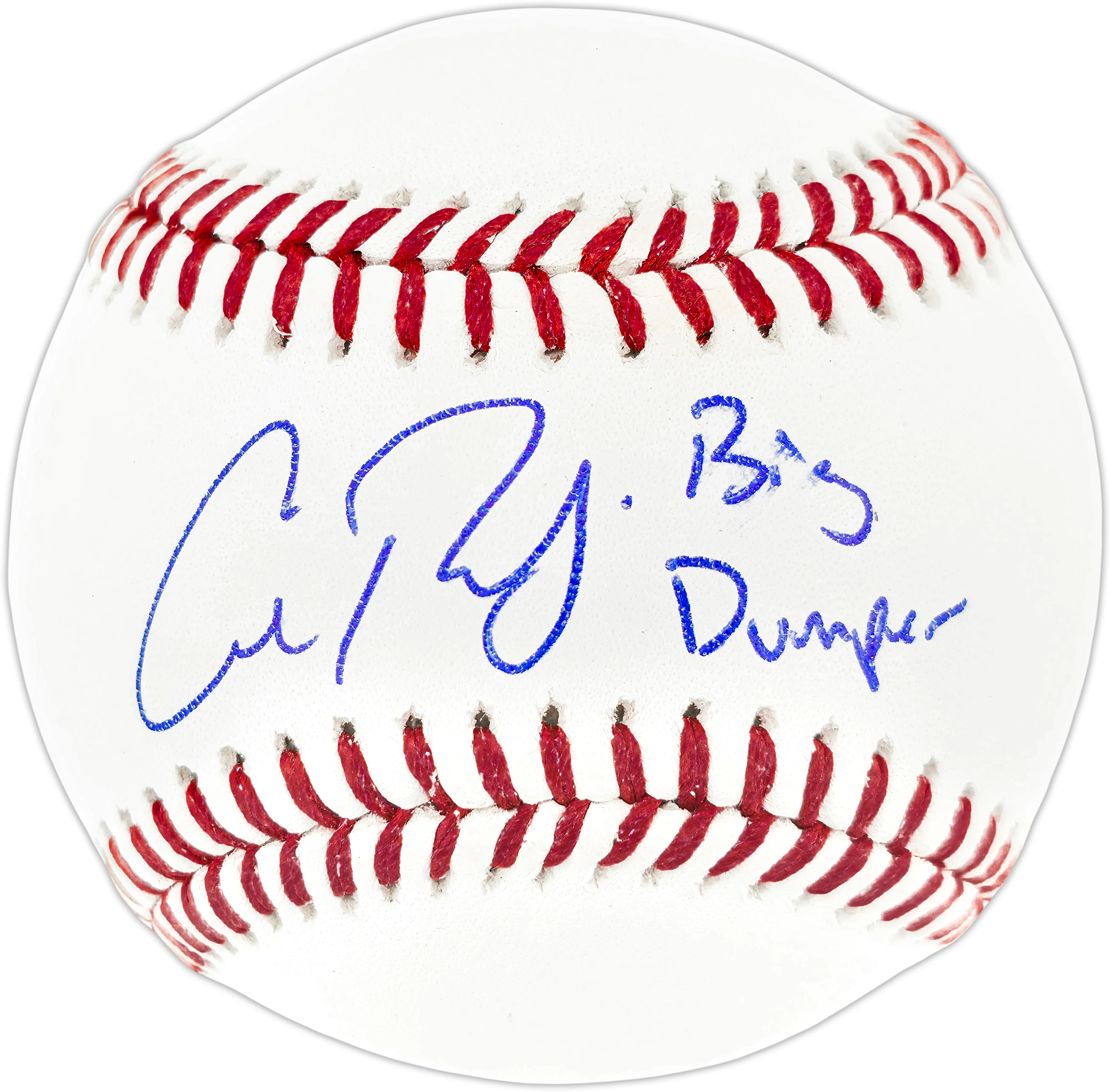 Cal Raleigh Autographed Official MLB Baseball Seattle Mariners "Big Dumper" Fanatics & MLB Holo Stock #256937