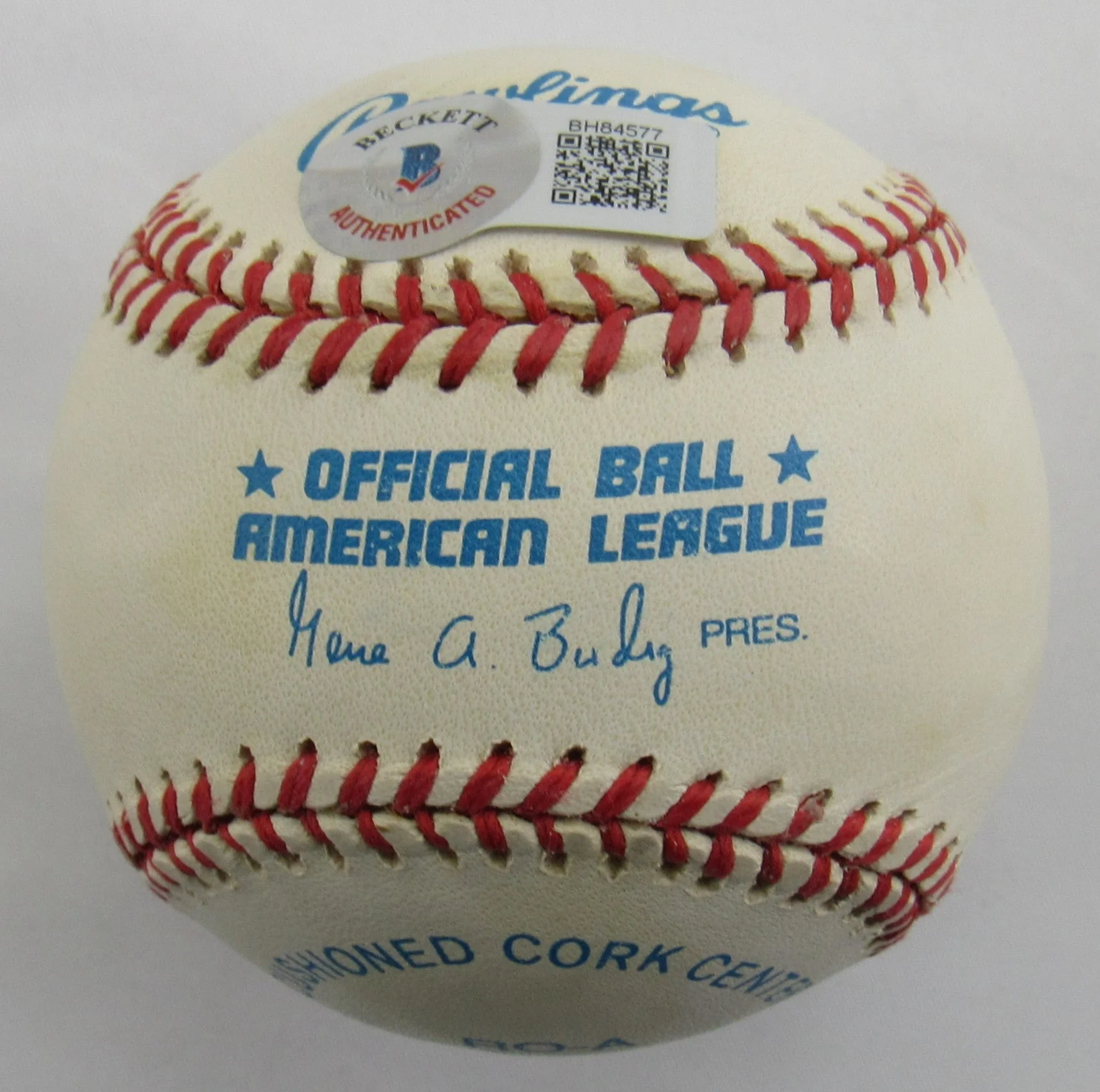 Carlton Fisk Signed Auto Rawlings Baseball w/ Insc Beckett Hologram - Image 3