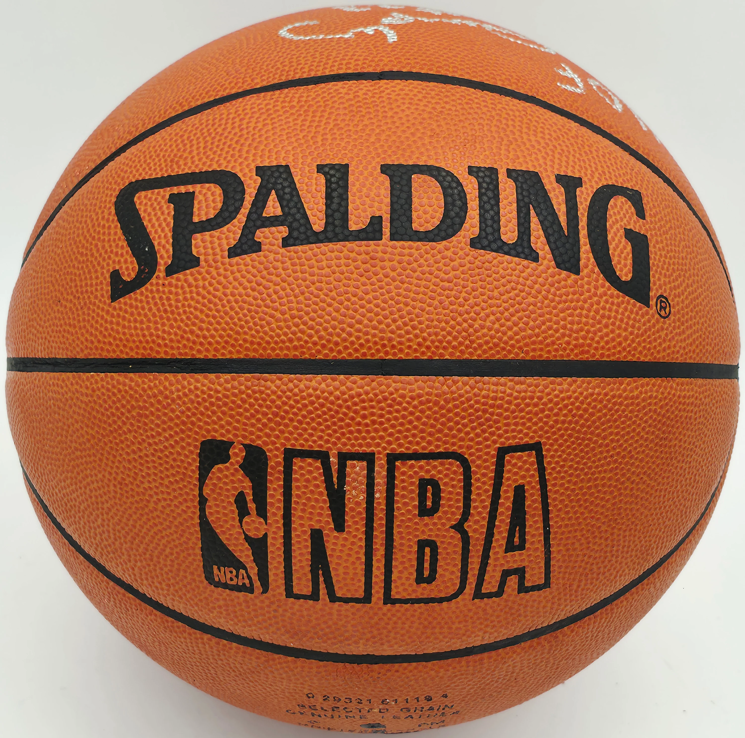 Calvin Murphy Autographed Spalding NBA Leather Game Basketball Houston Rockets "HOF" Beckett BAS QR #BS30433 - Image 3