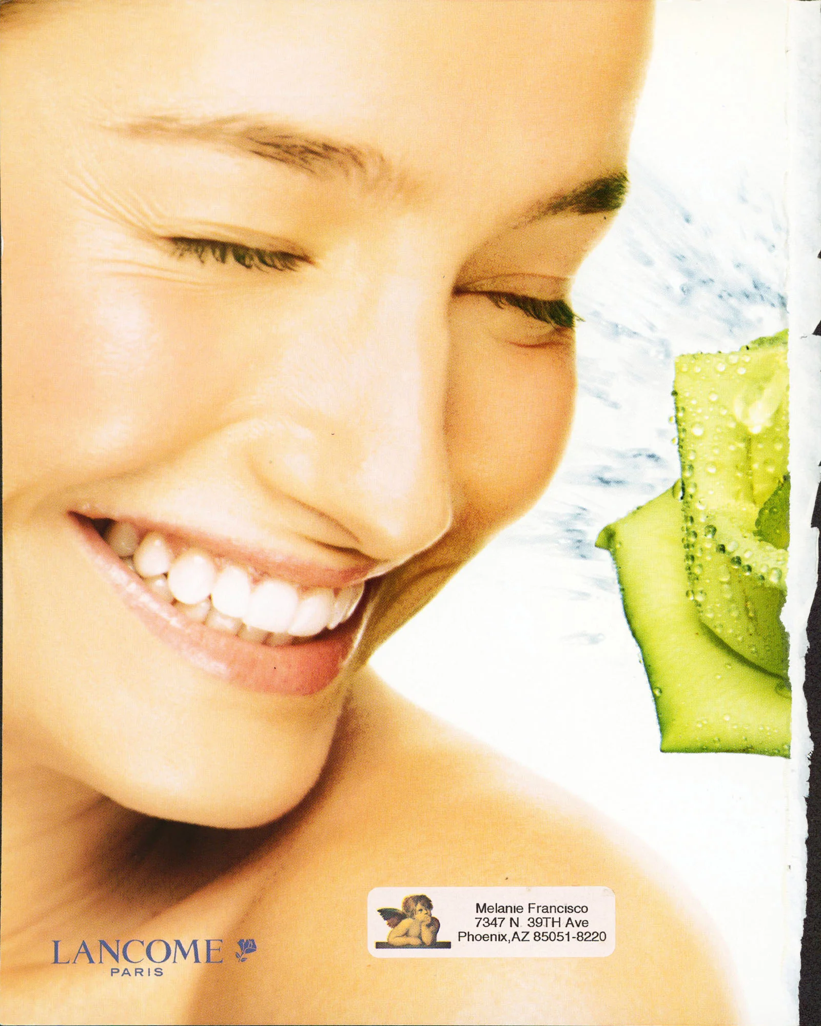 Cameron Diaz Authentic Signed March 2002 Cosmopolitan Magazine Cover BAS#BS20665 - Image 3