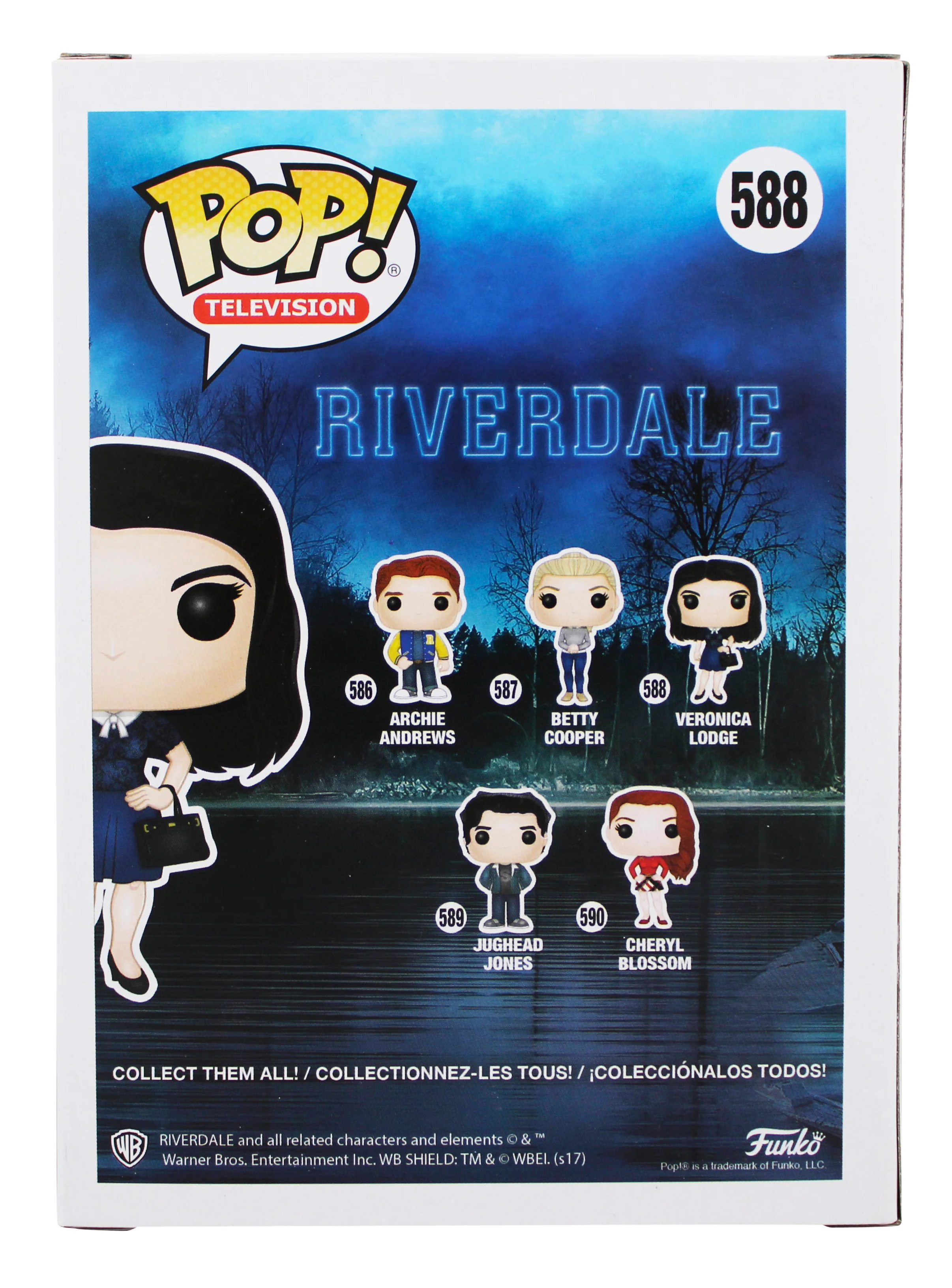 Camila Mendes Riverdale Signed Veronica Lodge #588 Funko Pop Vinyl Figure BAS - Image 5
