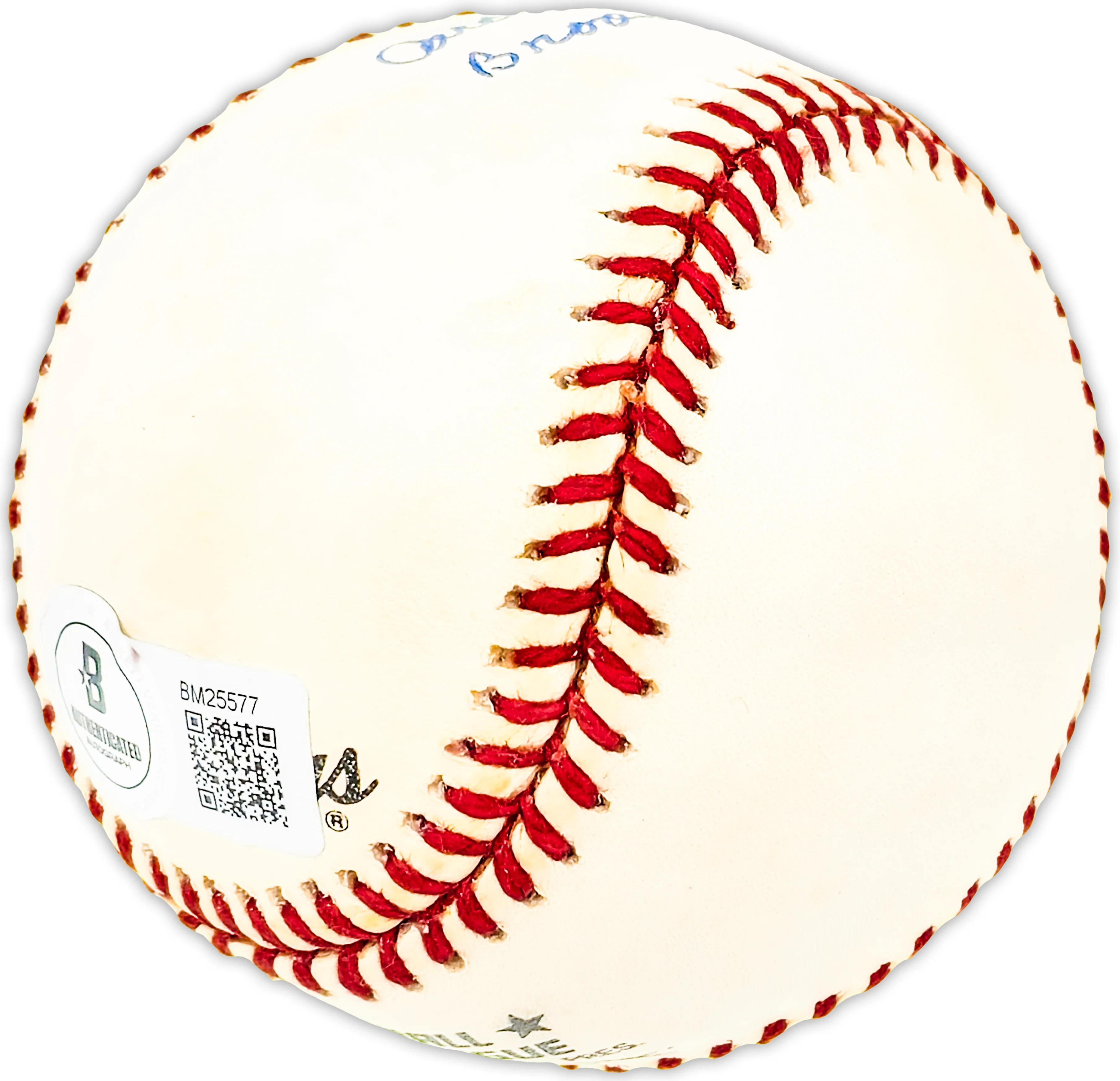 Carden Gillenwater Autographed Official NL Baseball Brooklyn Dodgers "1943" Beckett BAS QR #BM25577 - Image 4