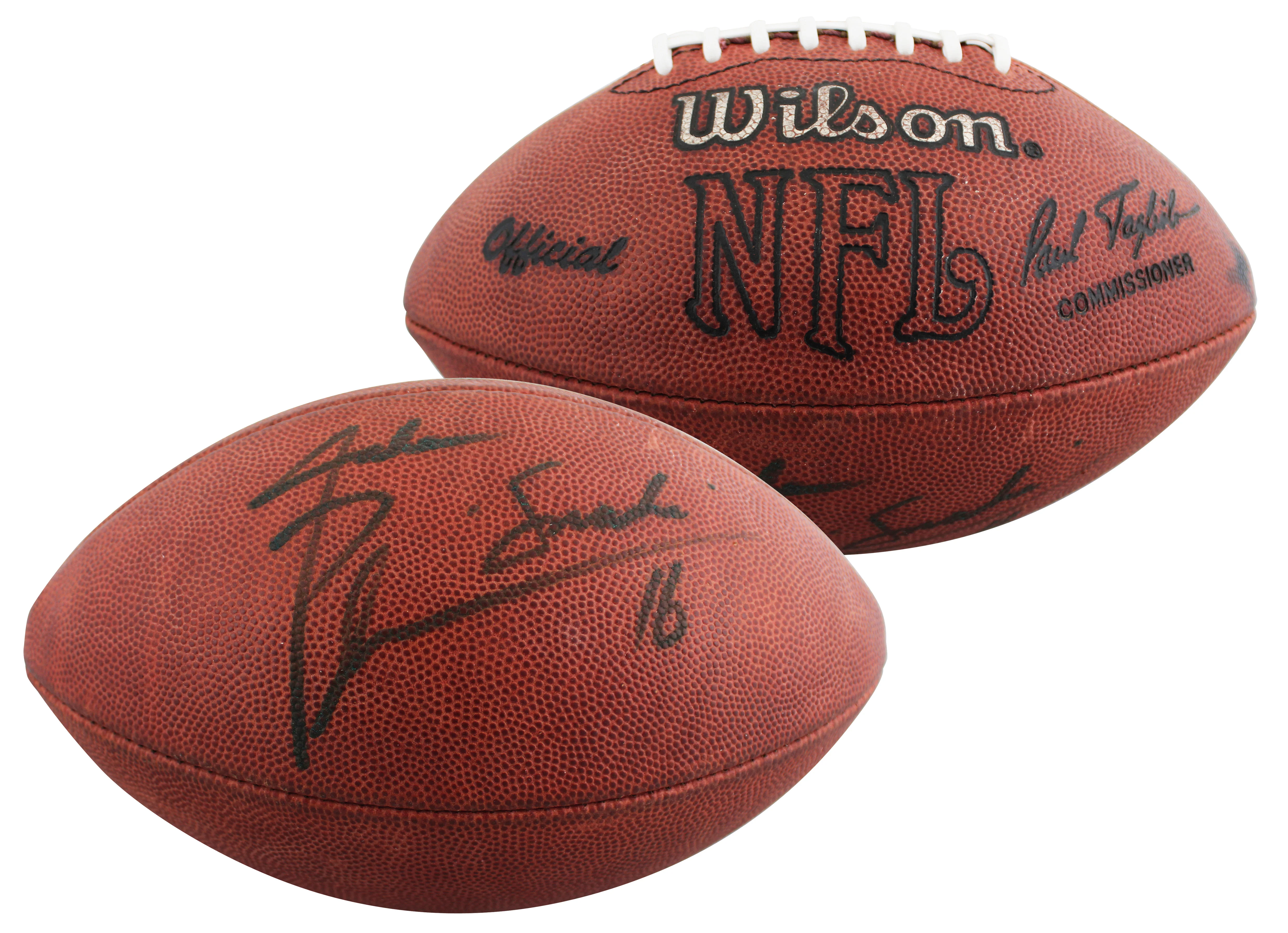 Cardinals Jake Plummer Authentic Signed Wilson Official Football BAS #BV01123