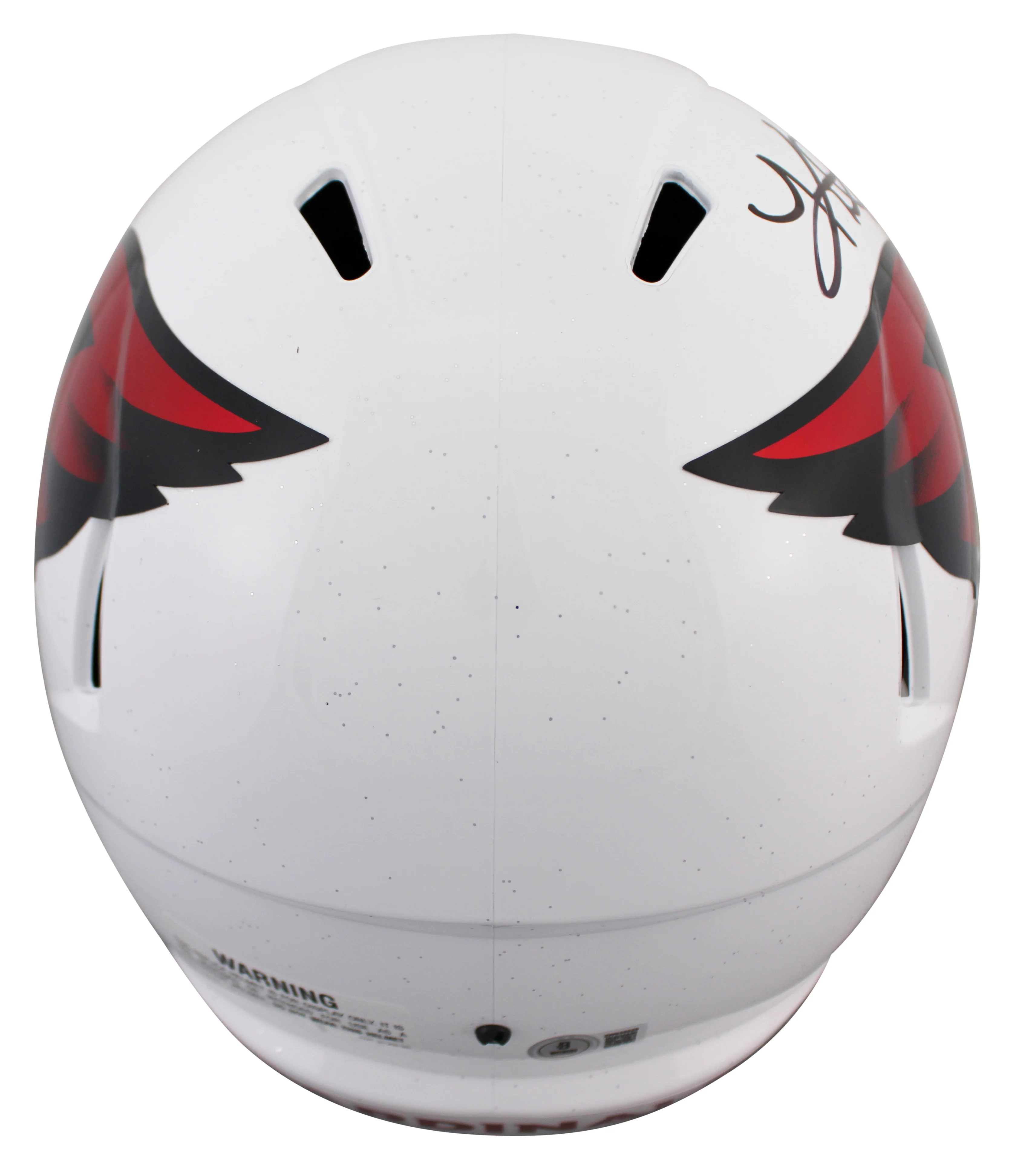 Cardinals Kurt Warner Signed 2023 Full Size Speed Rep Helmet W/ Case BAS Witness - Image 4