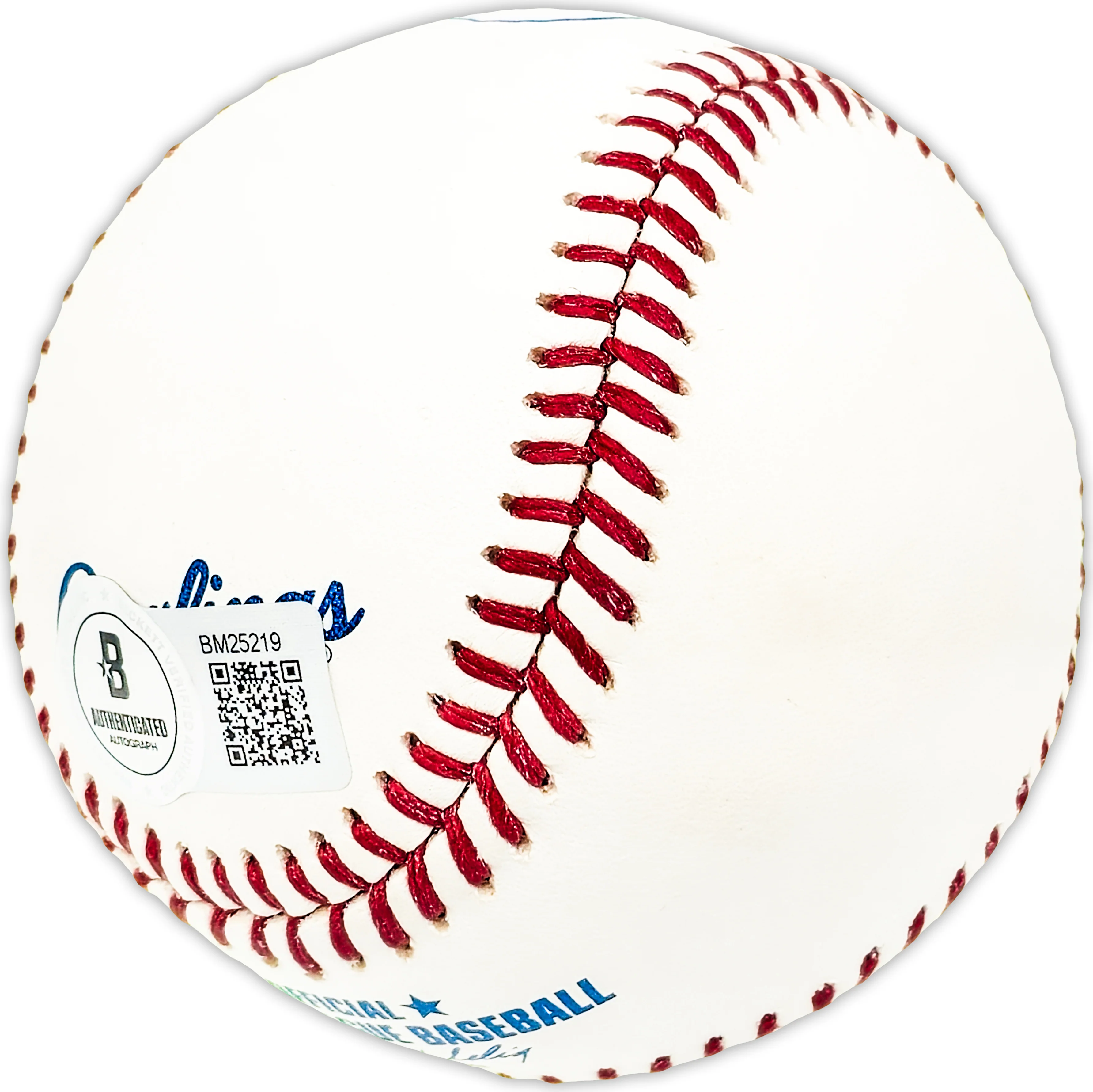 Carl Miles Autographed Official MLB Baseball Philadelphia A's Beckett BAS QR #BM25219 - Image 3