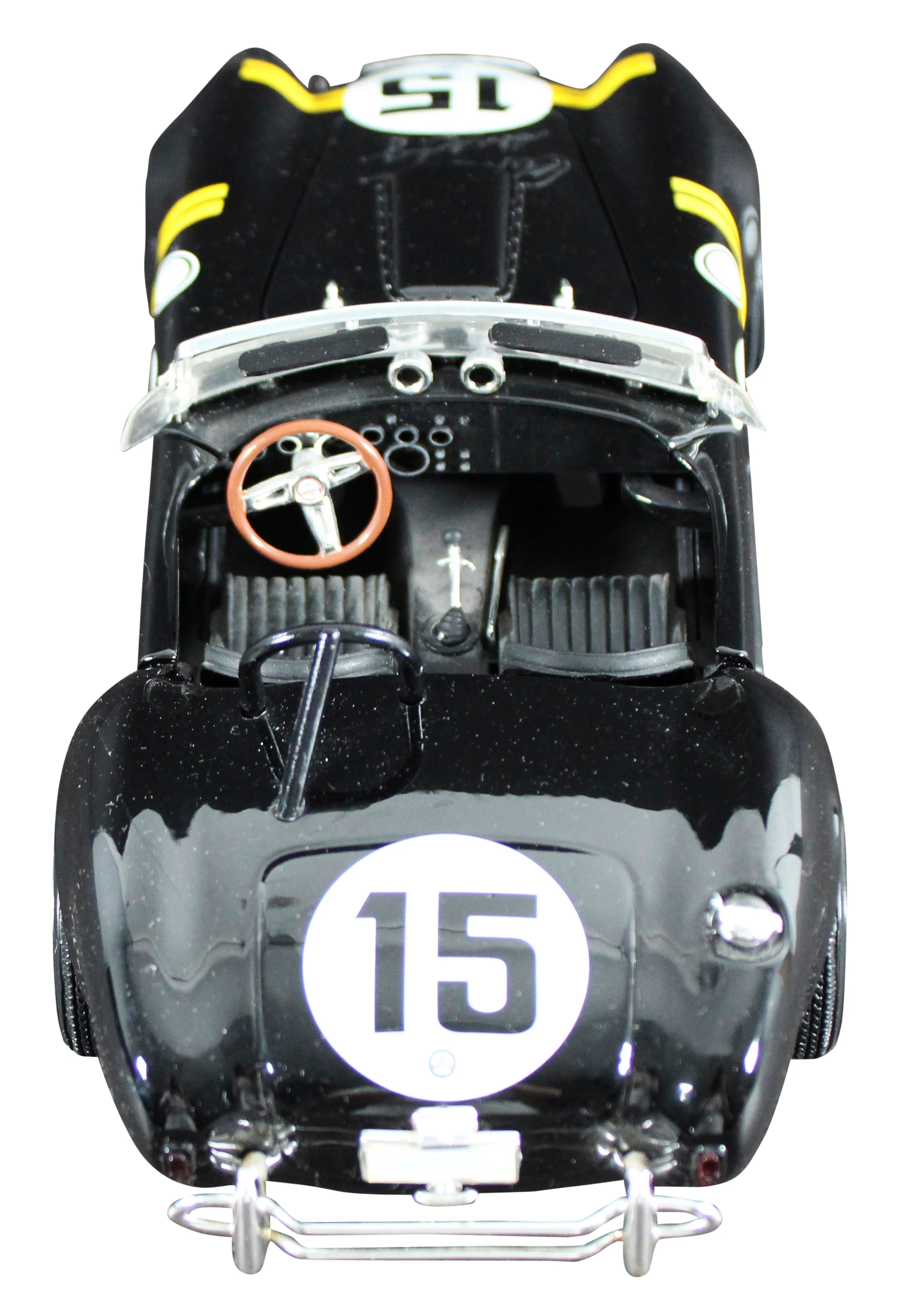 Carroll Shelby Signed 1965 Shelby Cobra 427 1:18 Scale Die Cast Car BAS #AE13792 - Image 6