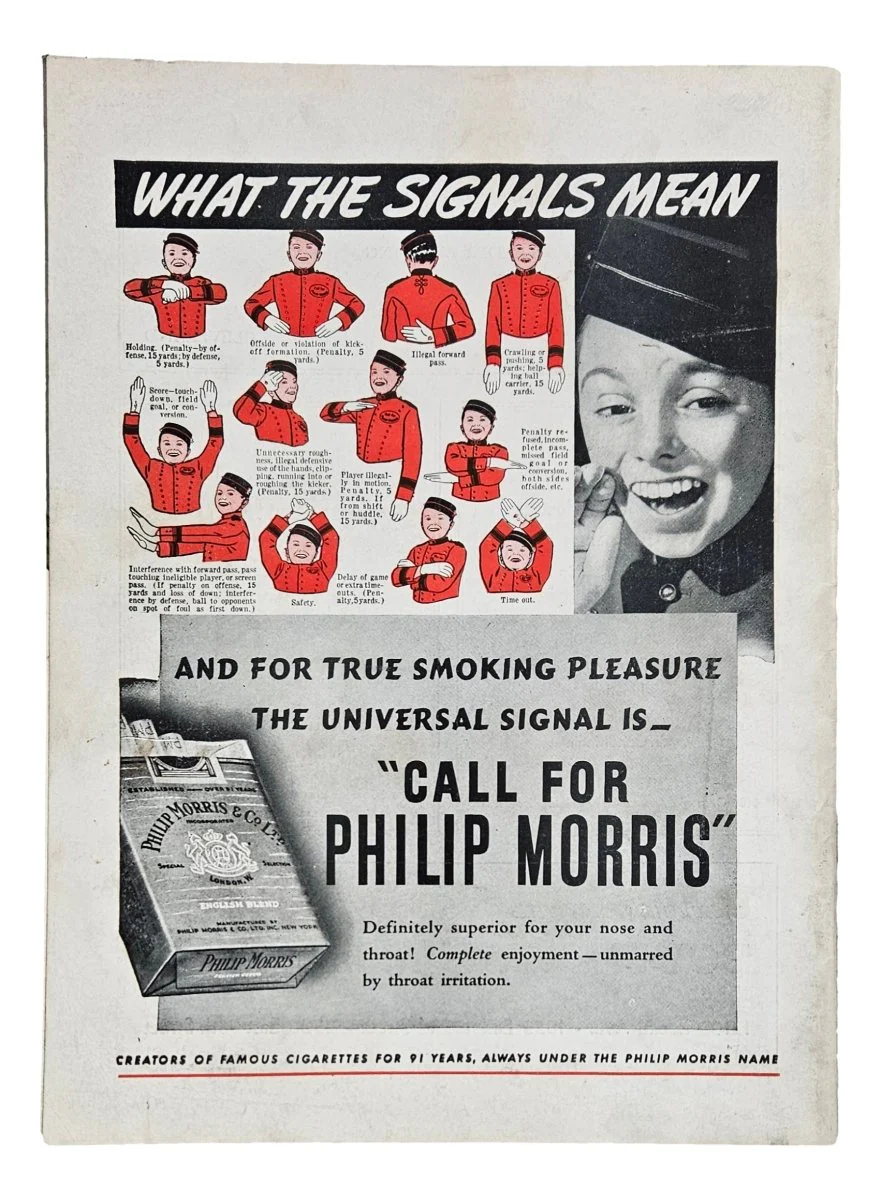 Case vs Western Reserve November 23 1939 Official Game Program - Image 2