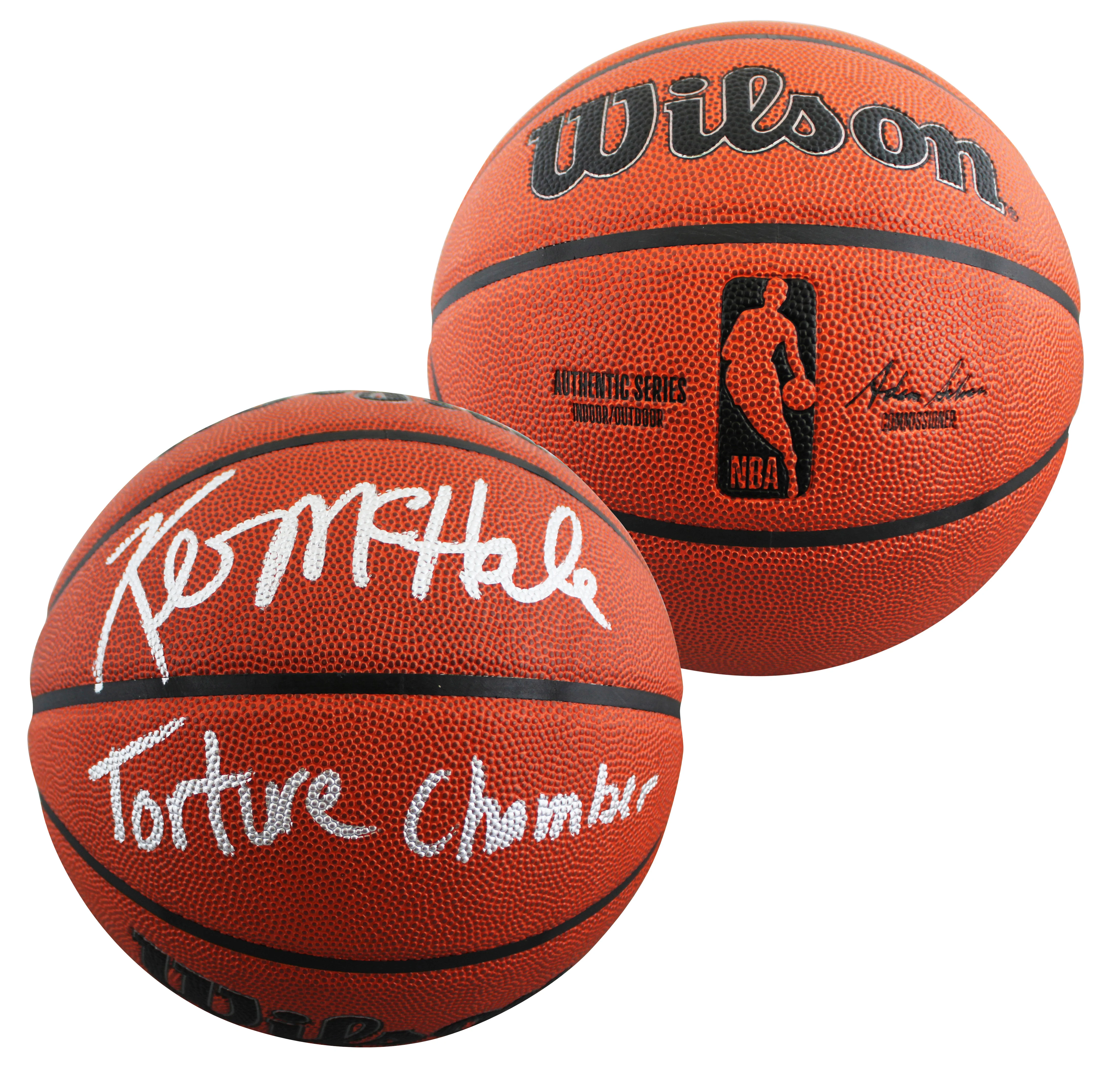 Celtics Kevin McHale "Torture Chamber" Signed Wilson Basketball W/ Case BAS Wit - Image 3