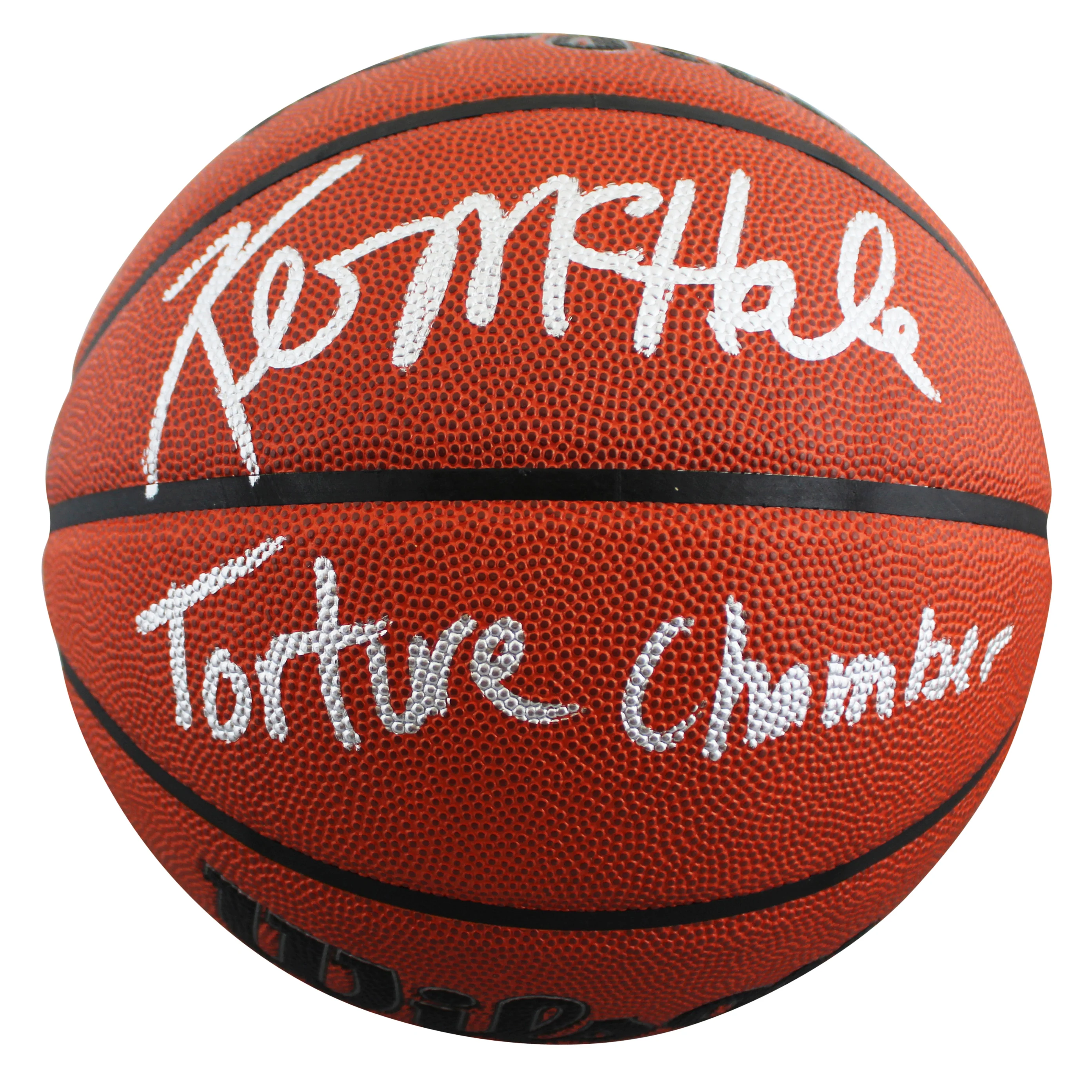 Celtics Kevin McHale "Torture Chamber" Signed Wilson Basketball W/ Case BAS Wit - Image 4