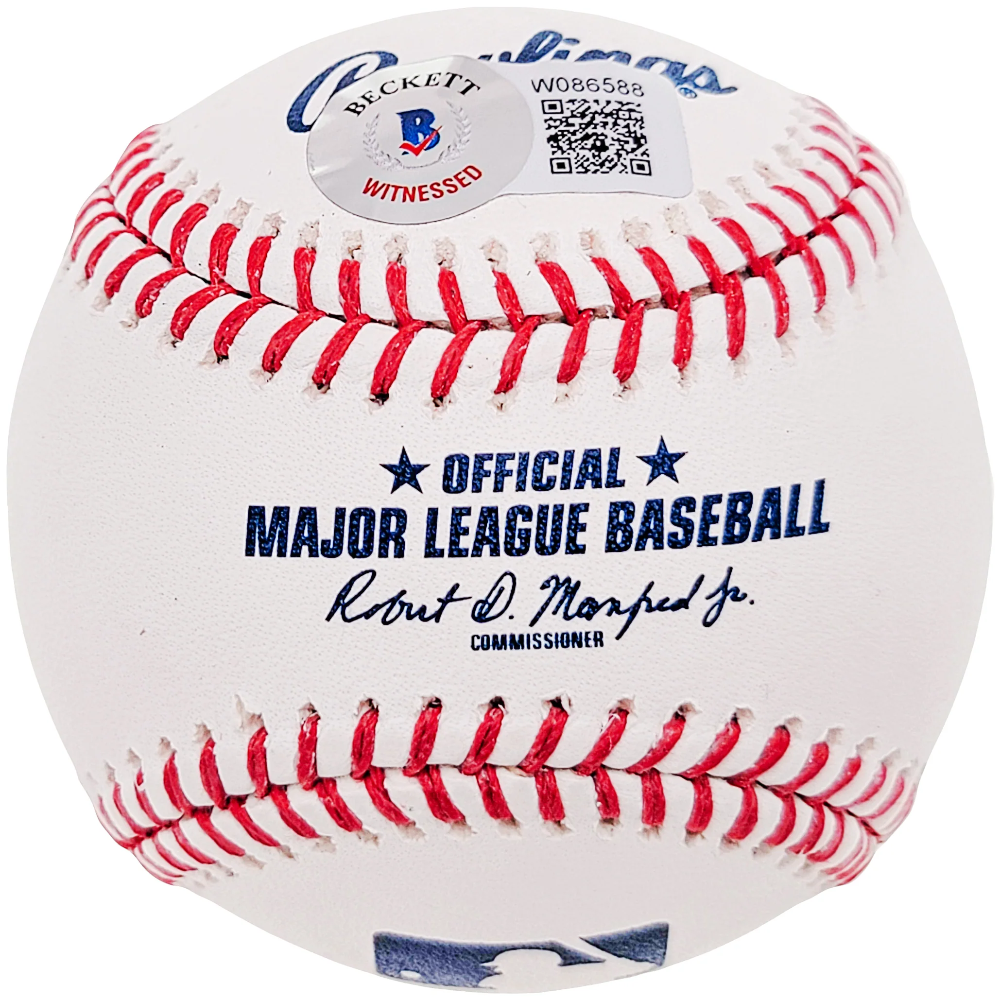 Cesar Geronimo Autographed Official MLB Baseball Cincinnati Reds "75-76 WSC" Beckett BAS Witness Stock #209352 - Image 3