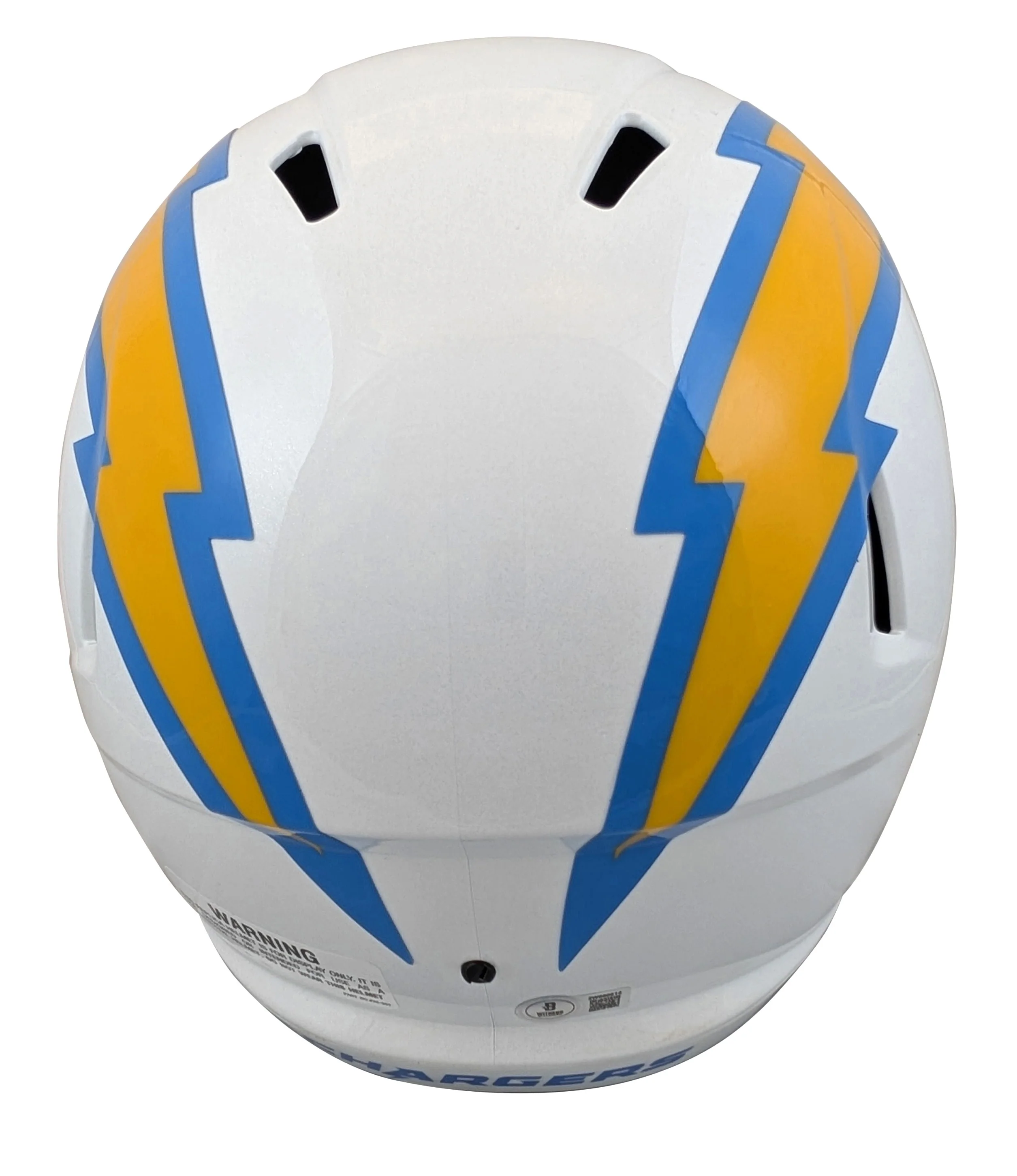 Chargers Antonio Gates Authentic Signed Full Size Speed Rep Helmet BAS Witnessed - Image 3