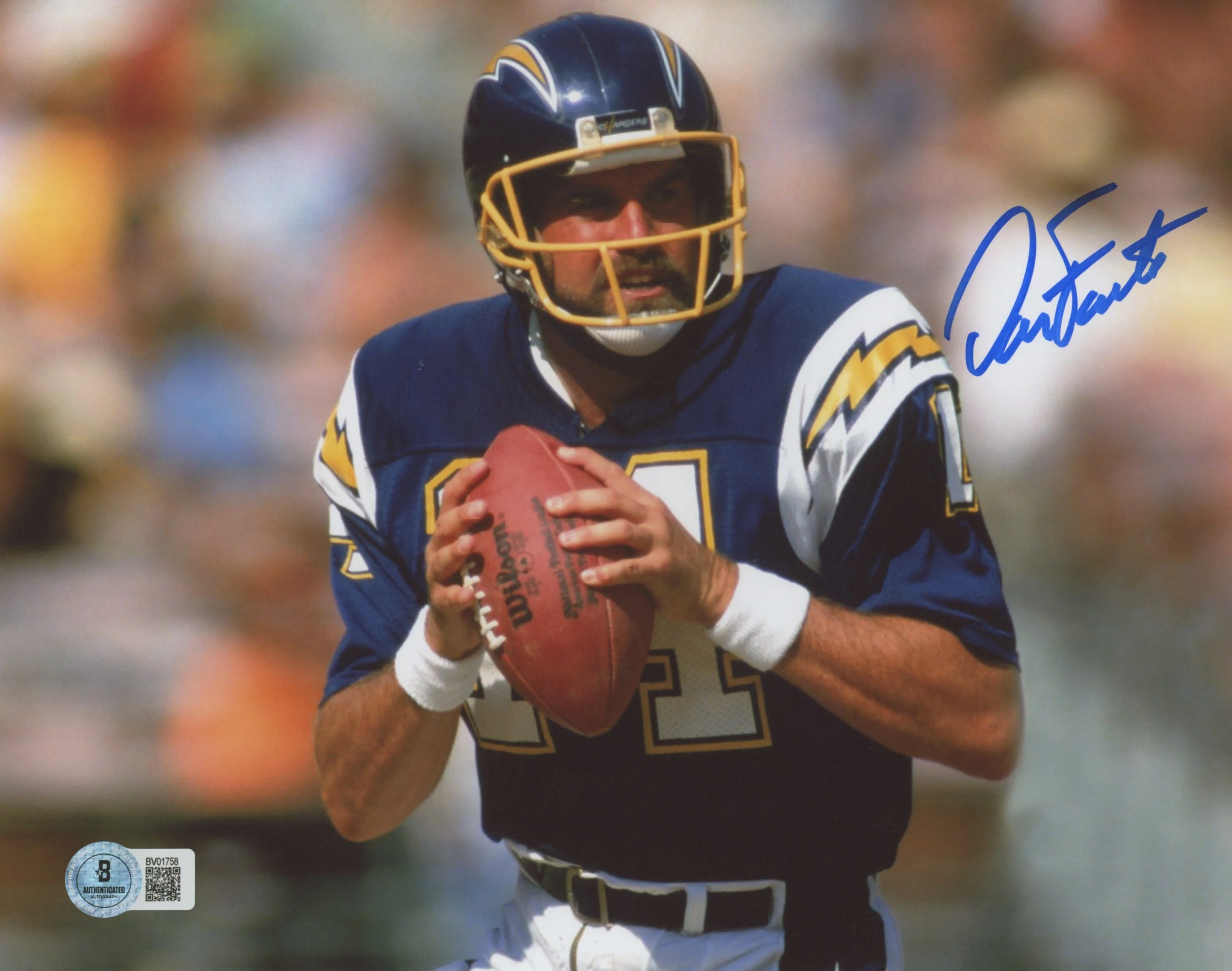 Chargers Dan Fouts Authentic Signed 8x10 Horizontal Photo Autographed BAS 4 - Image 2