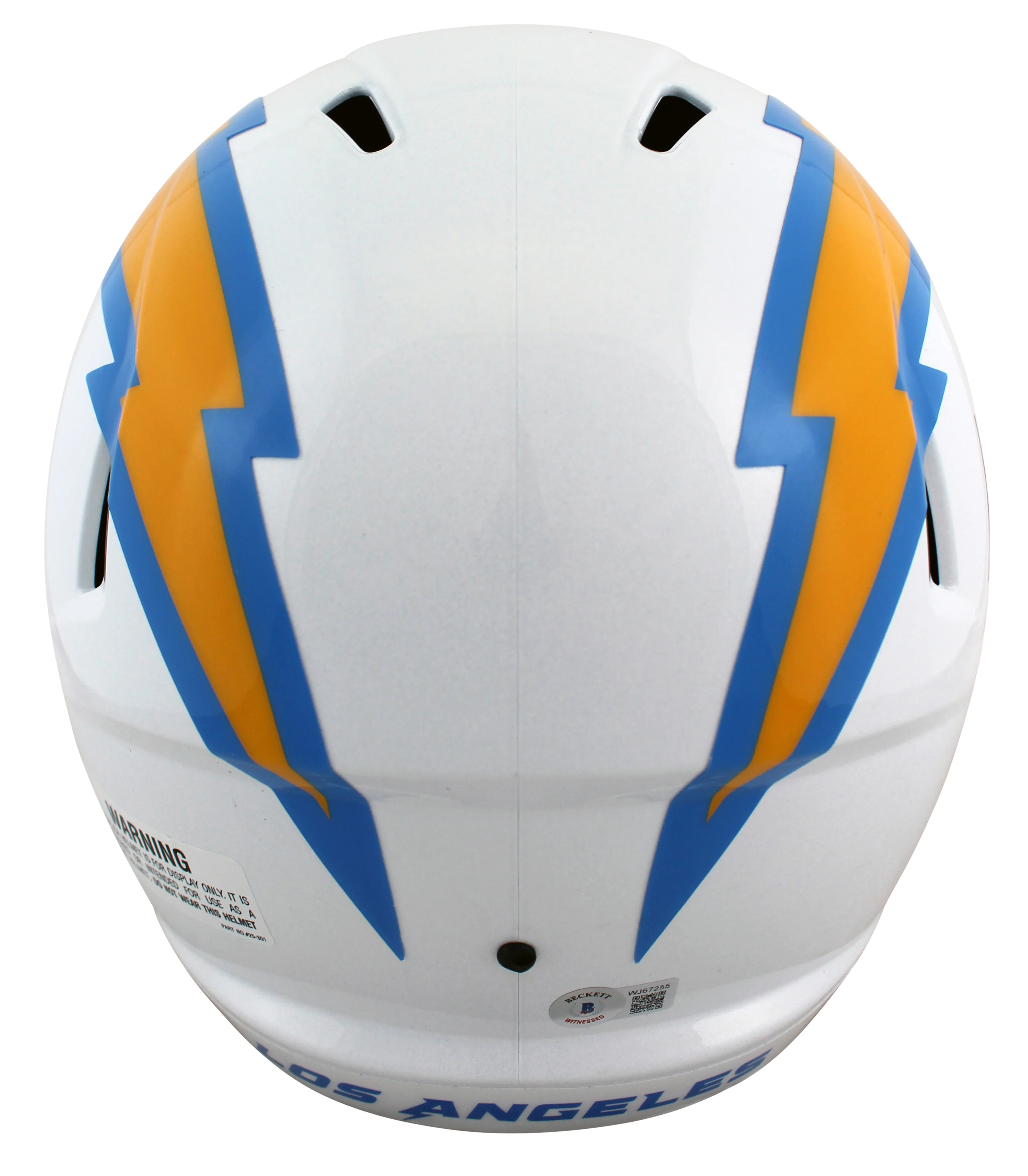 Chargers Keenan Allen Authentic Signed Full Size Speed Rep Helmet w/ Case BAS W - Image 4