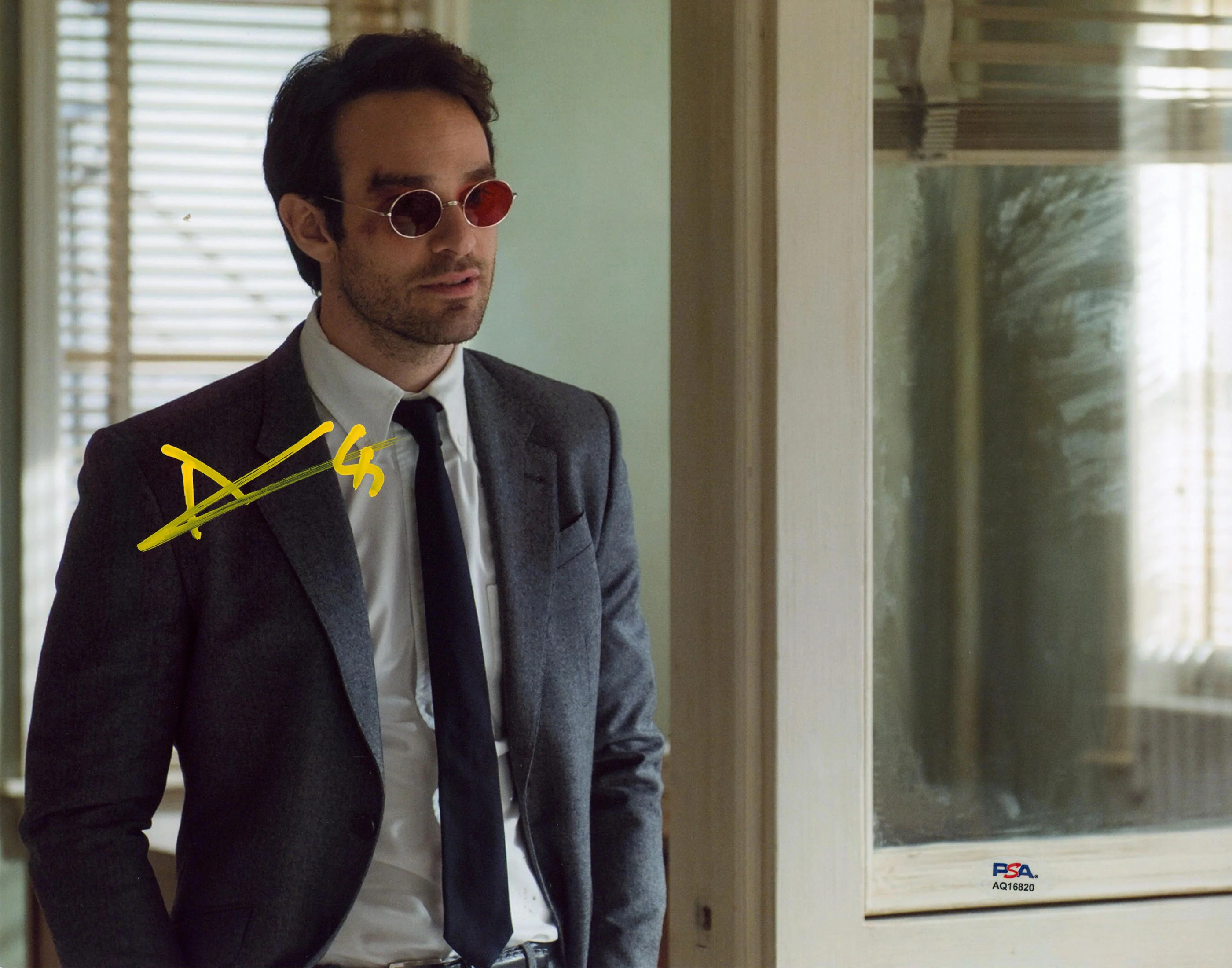 Charlie Cox Daredevil Authentic Signed 11x14 Horizontal Photo PSA/DNA #AQ16820 - Image 2