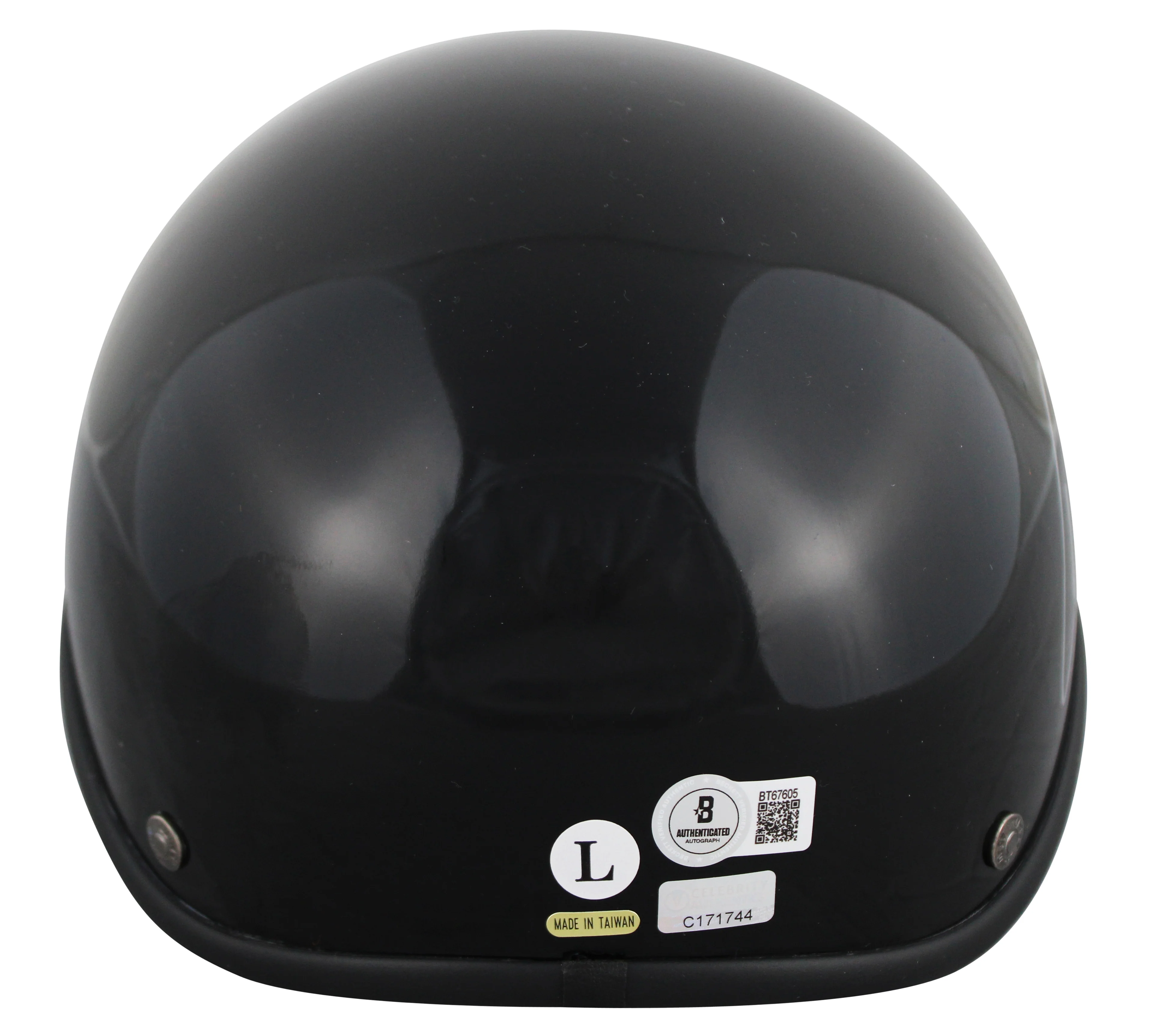Charlie Hunnam Sons of Anarchy Signed Replica Motorcycle Helmet BAS #BT67605 - Image 3