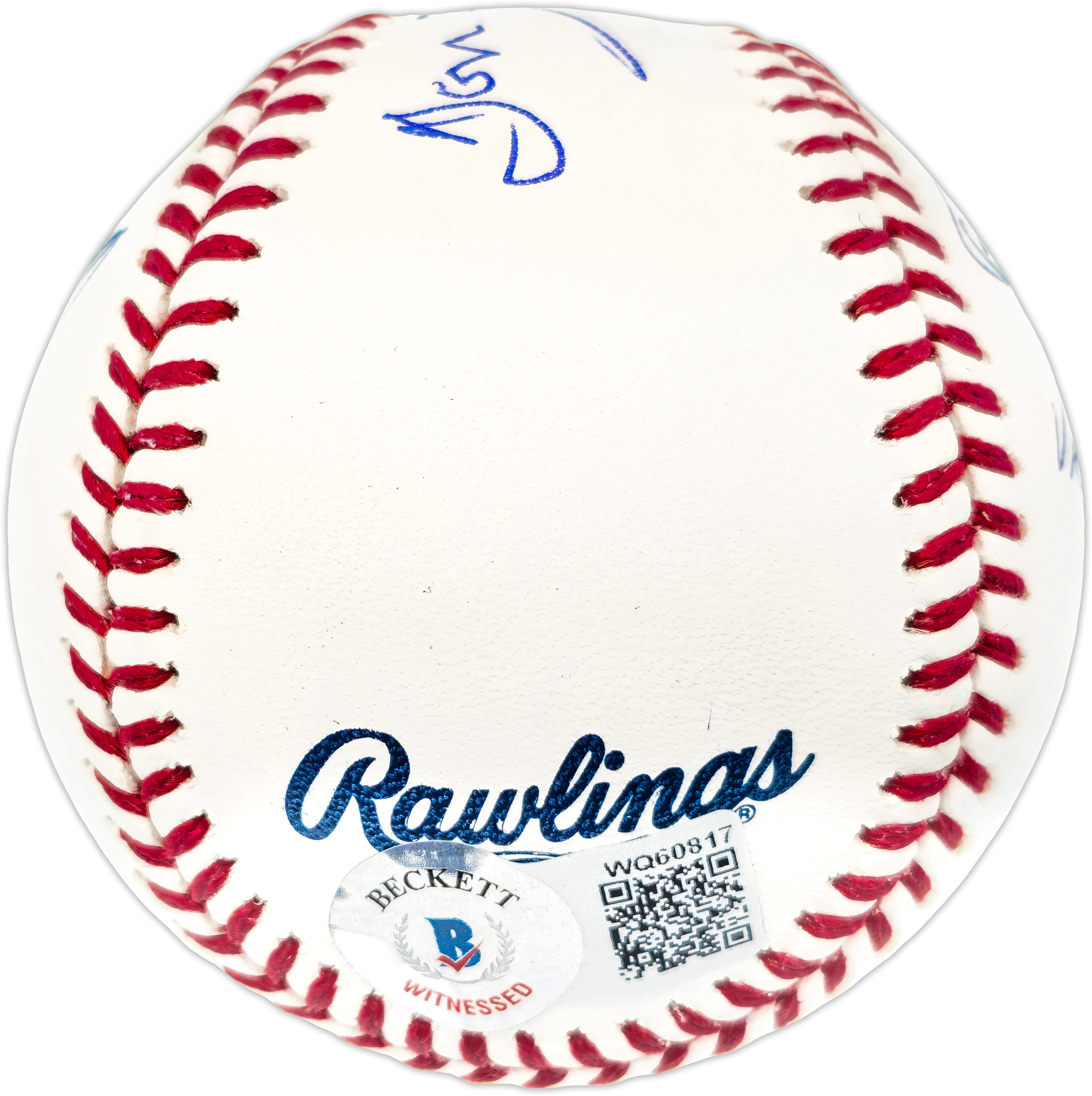 Charlie Sheen, Corbin Bernsen & Tom Berenger Autographed Official MLB Baseball Major League Baseball Movie Beckett BAS Witness #WQ60817 - Image 5