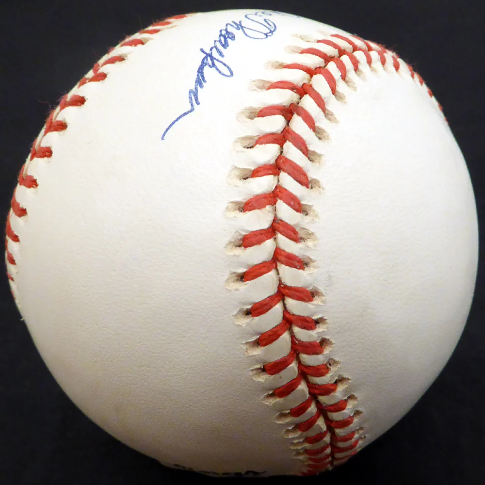 Charlie Thompson Autographed Official NL Baseball Brooklyn Dodgers Beckett BAS #E48556 - Image 3