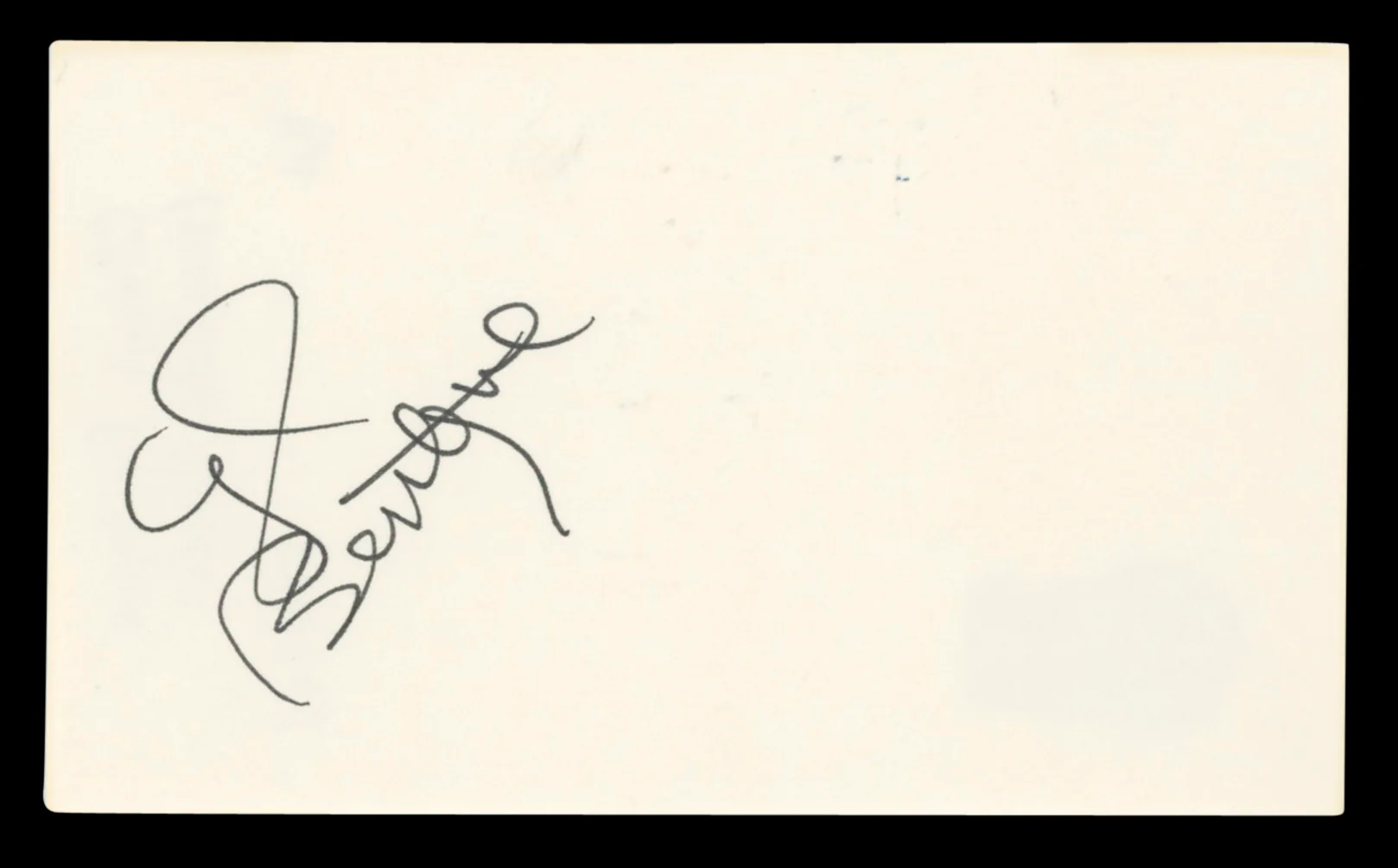 Cheryl Bentyne The Manhattan Transfer Signed 3x5 Index Card BAS #BV03125 - Image 2