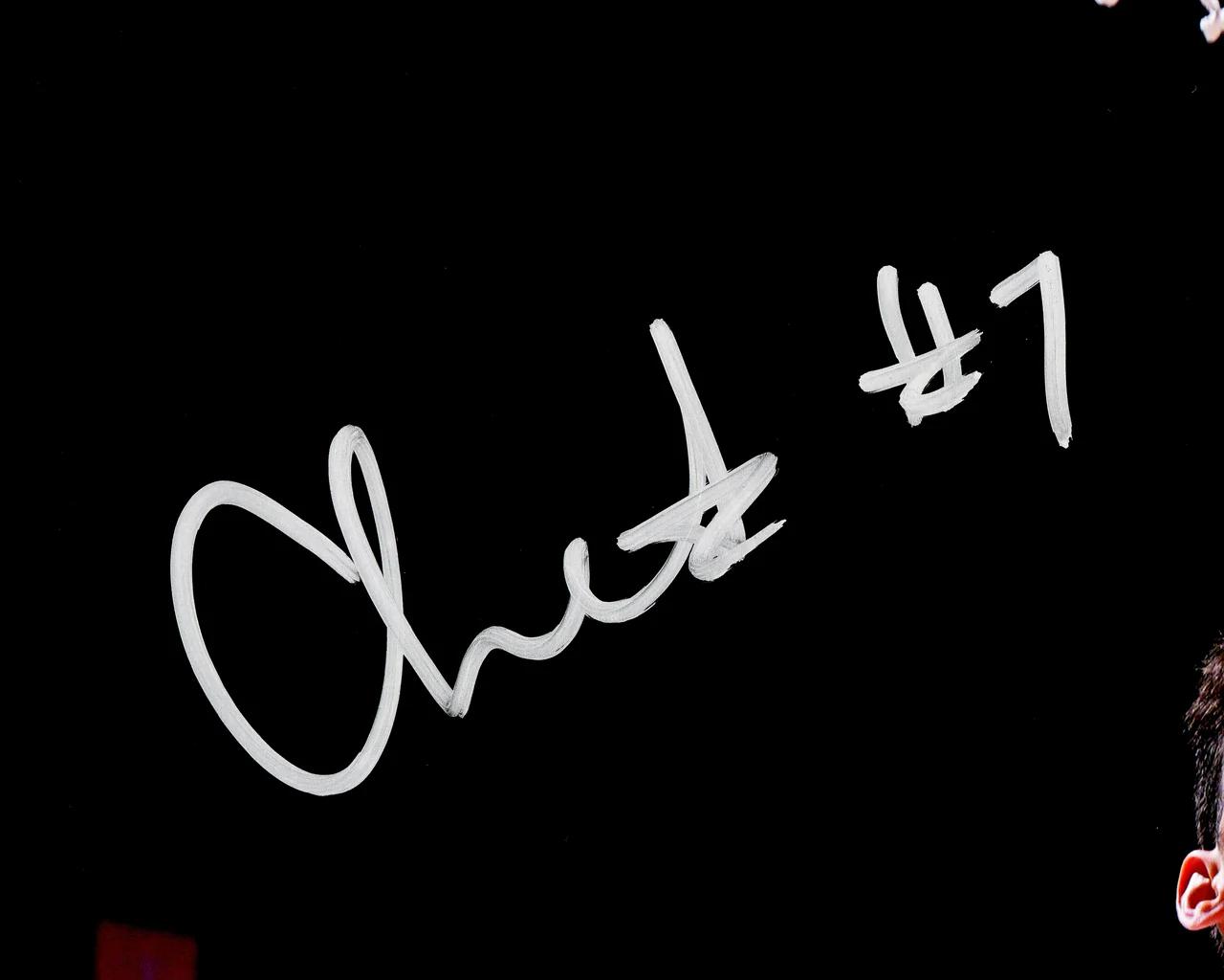 Chet Holmgren Autographed 16x20 Photo Oklahoma City Thunder Beckett BAS Witness Stock #234057 - Image 2