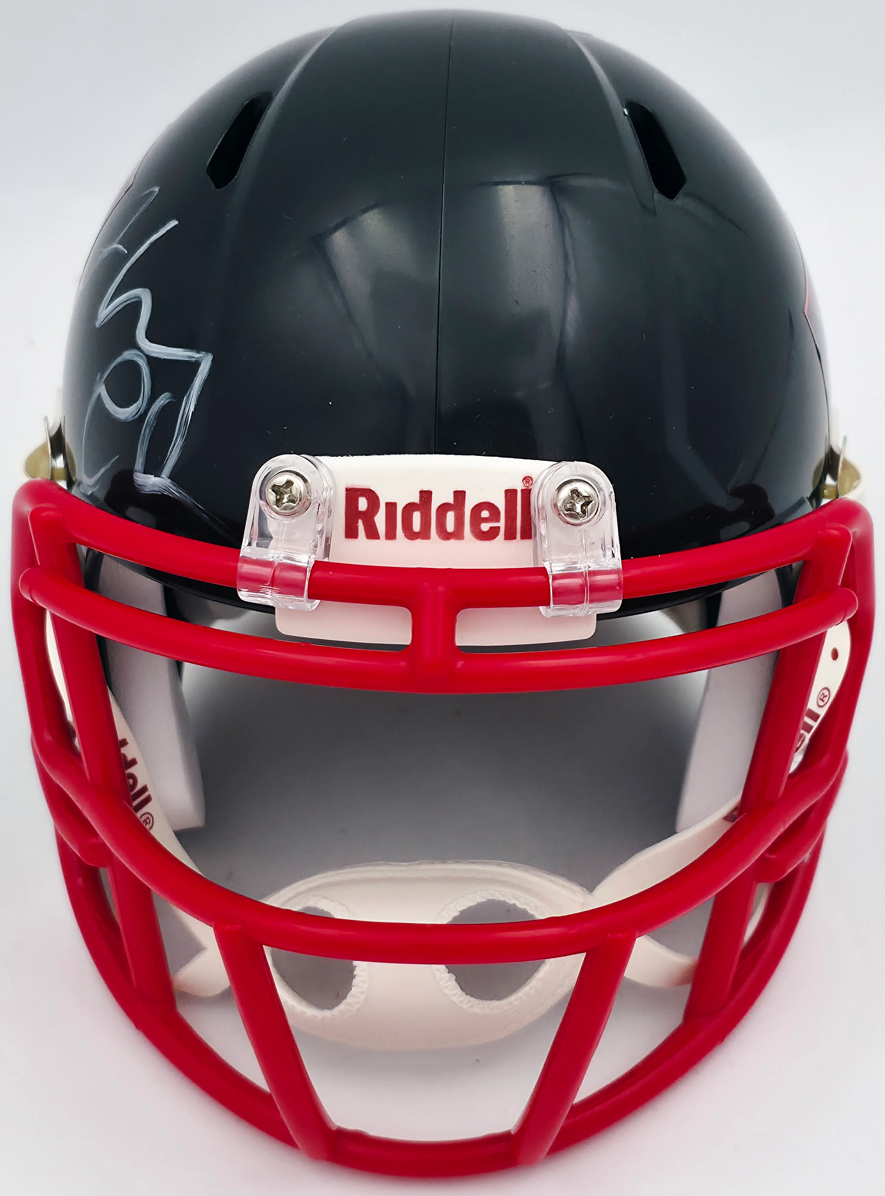 Chevy Chase Autographed Christmas Vacation Black Speed Mini Helmet Beckett BAS QR #AD34316 - Image 3
