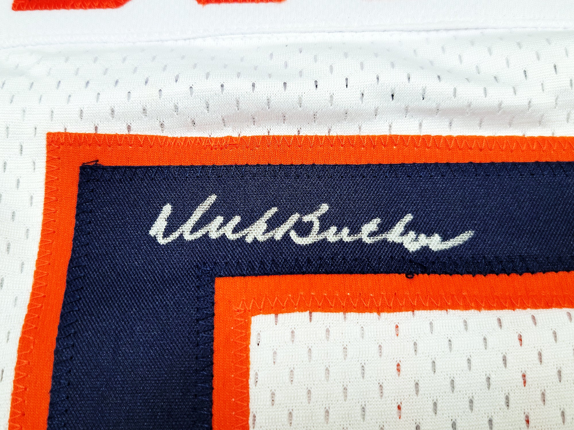 Chicago Bears Dick Butkus Autographed White Jersey Beckett BAS Witness Stock #210525 - Image 4