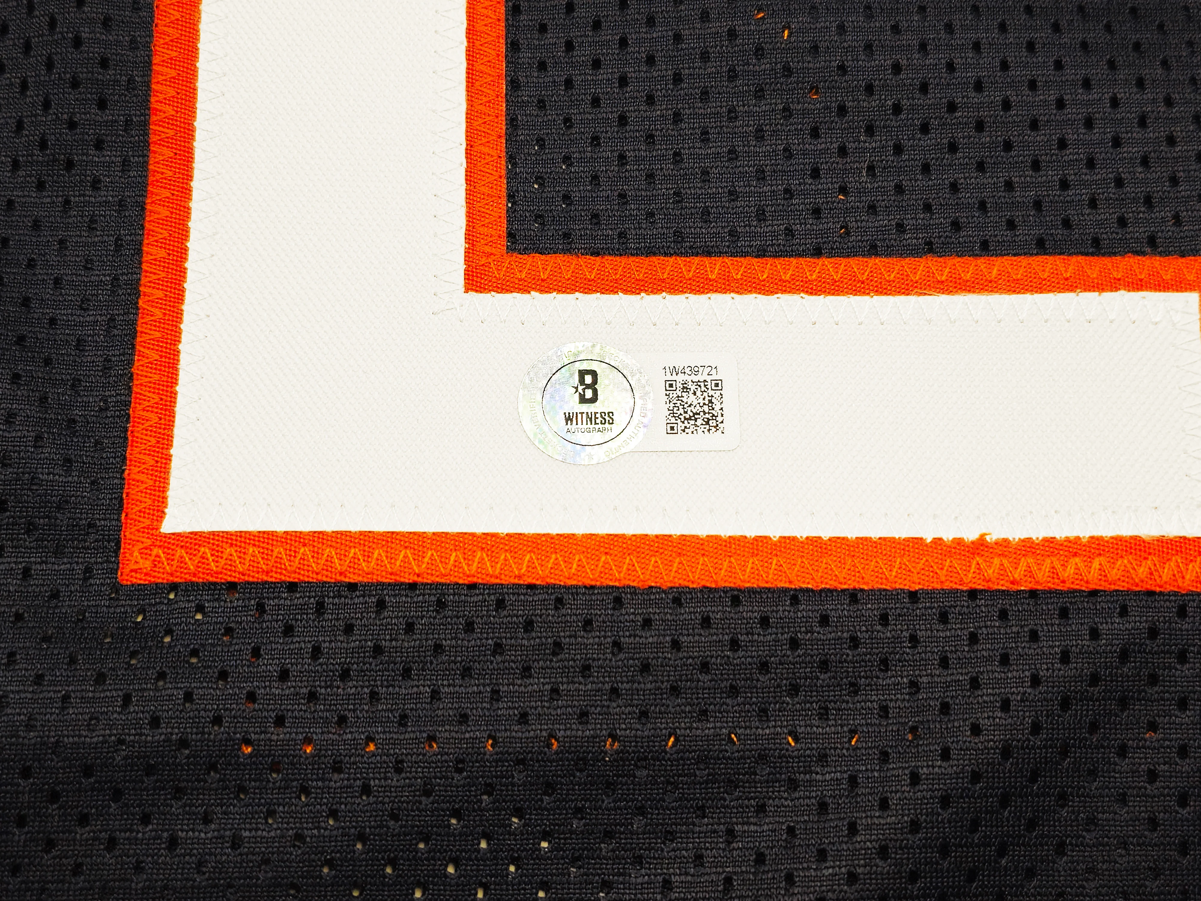 Chicago Bears DJ Moore Autographed Blue Jersey Beckett BAS Witness Stock #238785 - Image 5