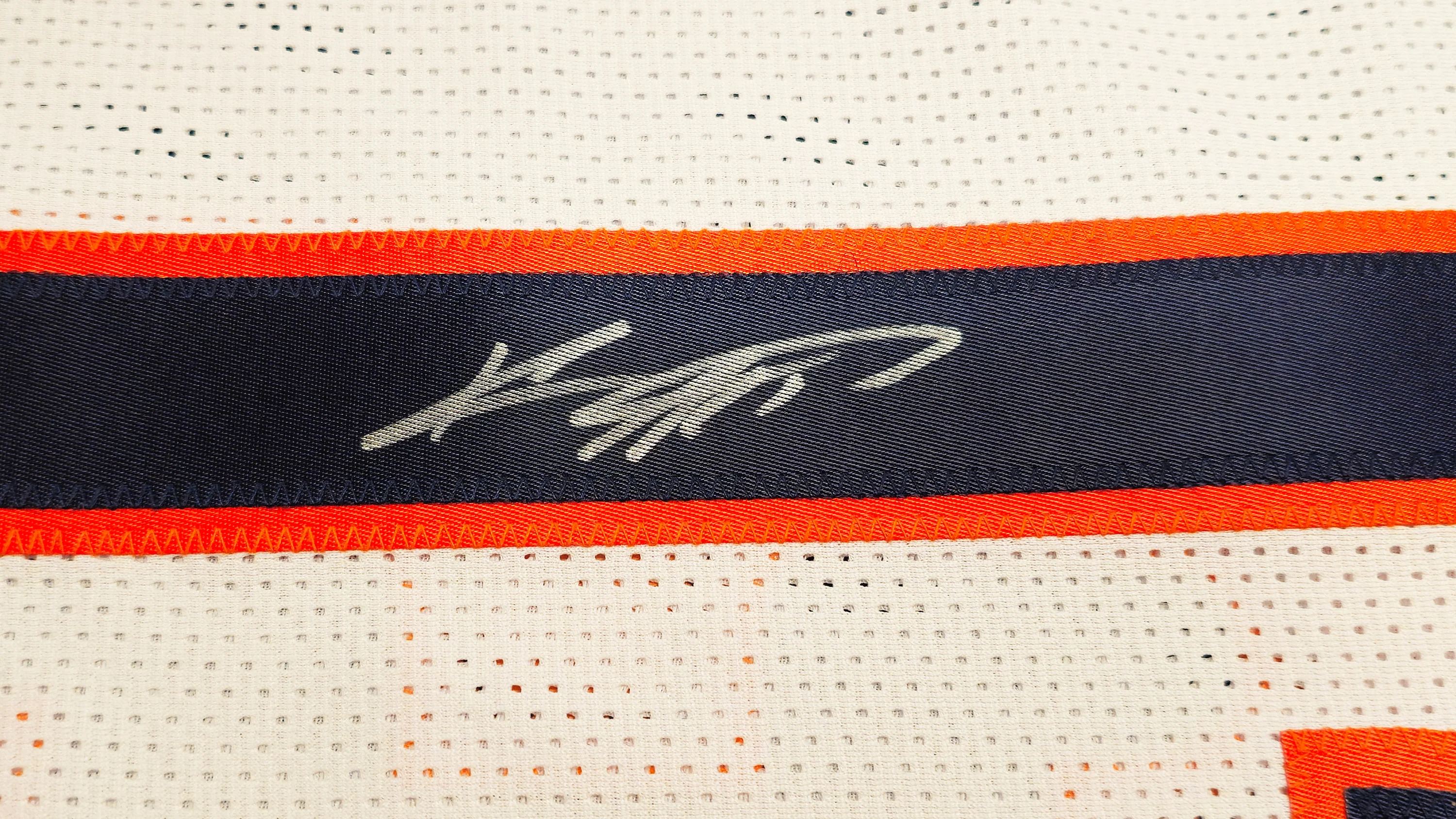 Chicago Bears Keenan Allen Autographed White Jersey Beckett BAS Witness Stock #238210 - Image 4