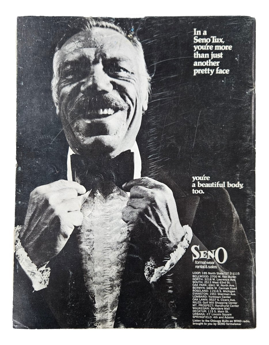 Chicago Bulls 1970 NBA Courtside Official Program - Image 2