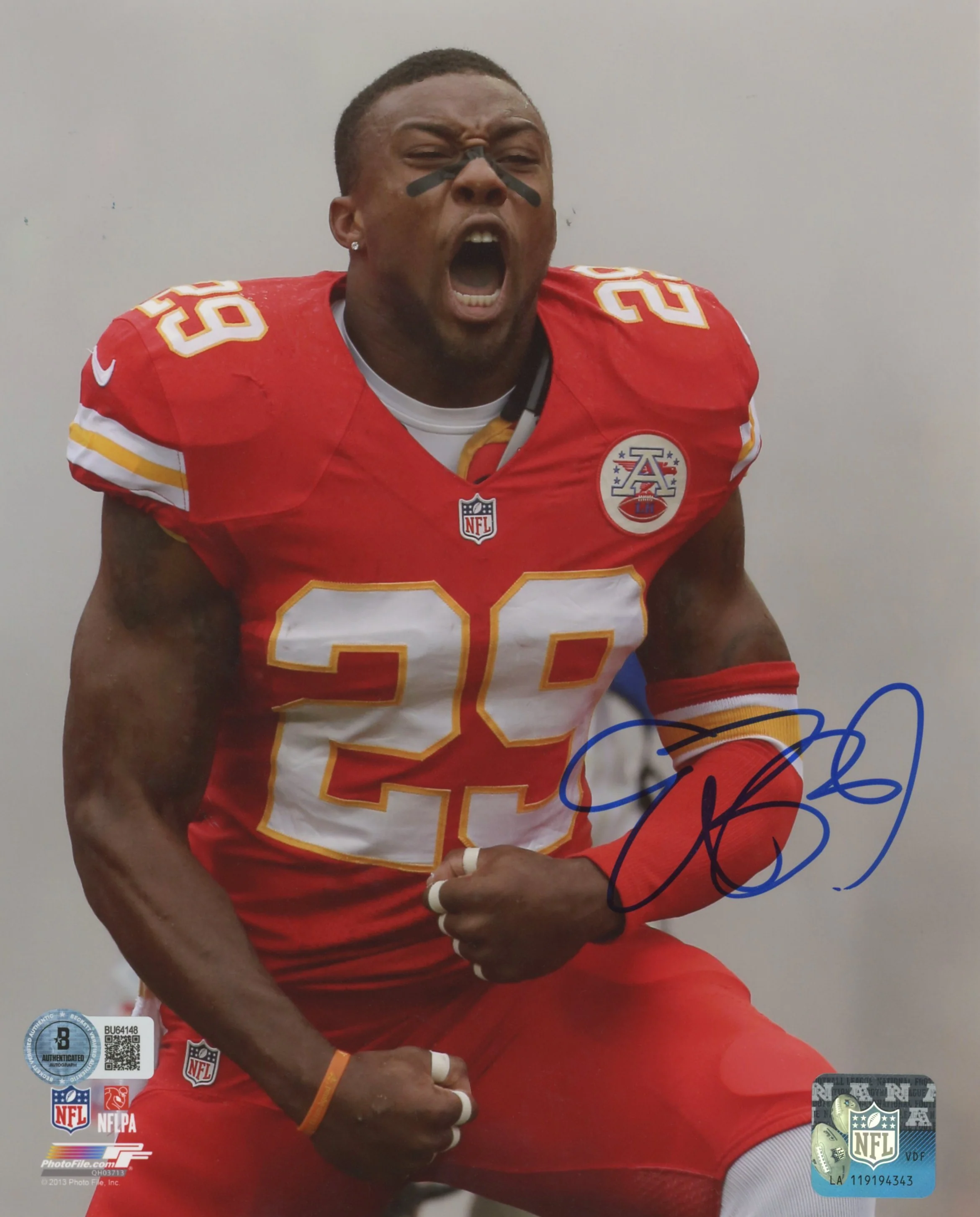 Chiefs Eric Berry Authentic Signed 8x10 Vertical Photo Autographed BAS #BU64148 - Image 2