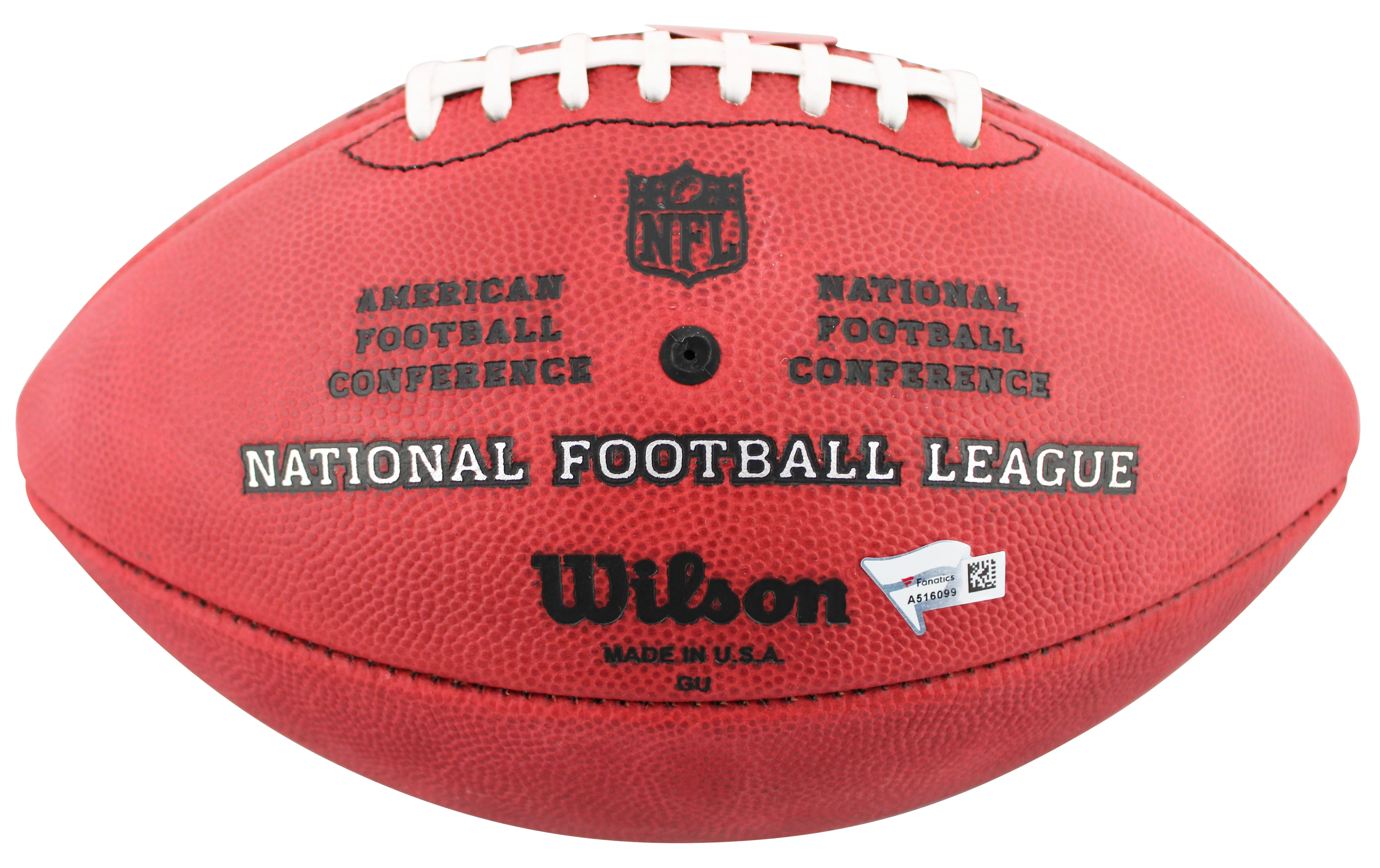 Chiefs Patrick Mahomes Signed Official "The Duke" Nfl Football w/ Case Fanatics - Image 5