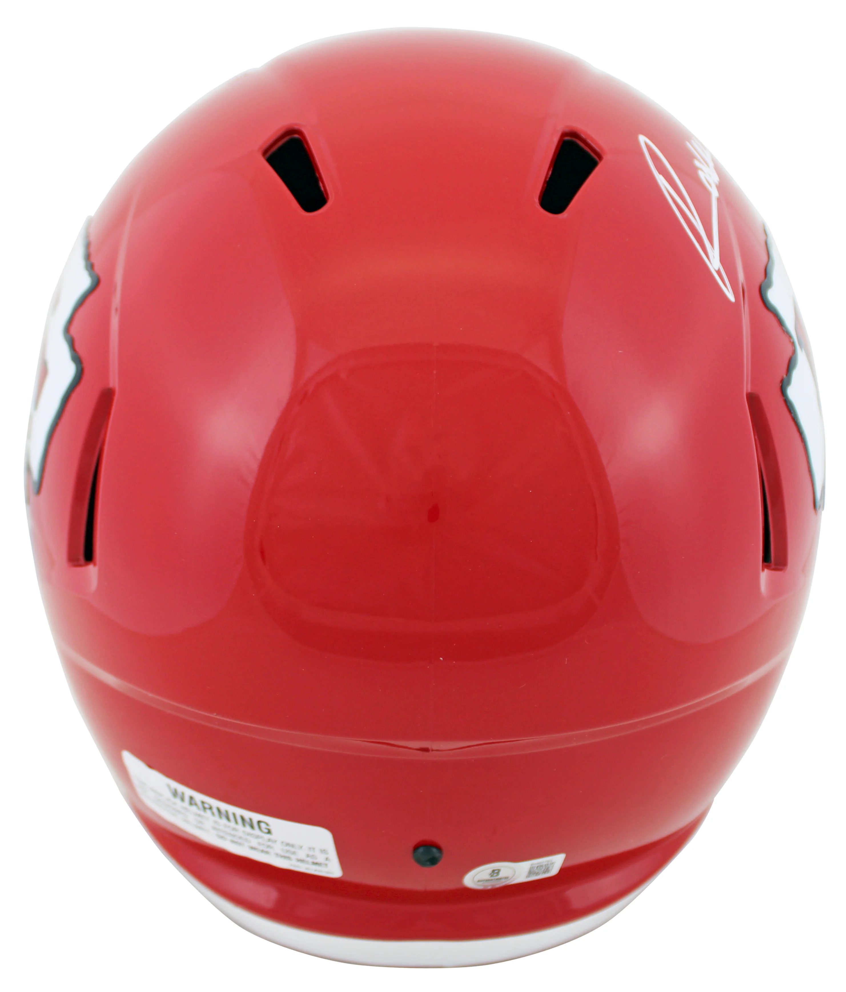 Chiefs Rashee Rice Authentic Signed Full Size Speed Rep Helmet w/ Case BAS - Image 4