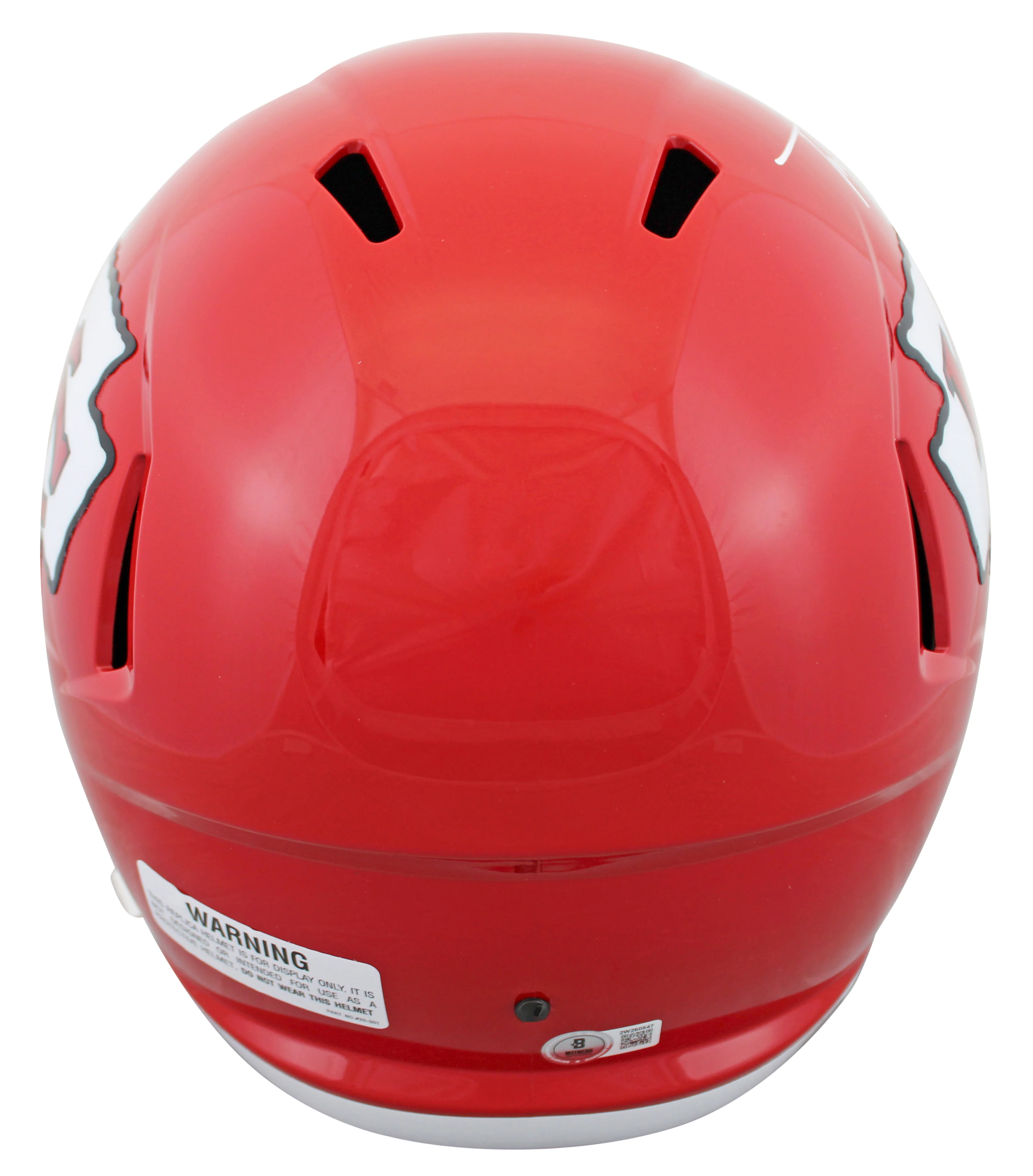 Chiefs Trent McDuffie Signed Full Size Speed Rep Helmet W/ Case BAS Witnessed - Image 4