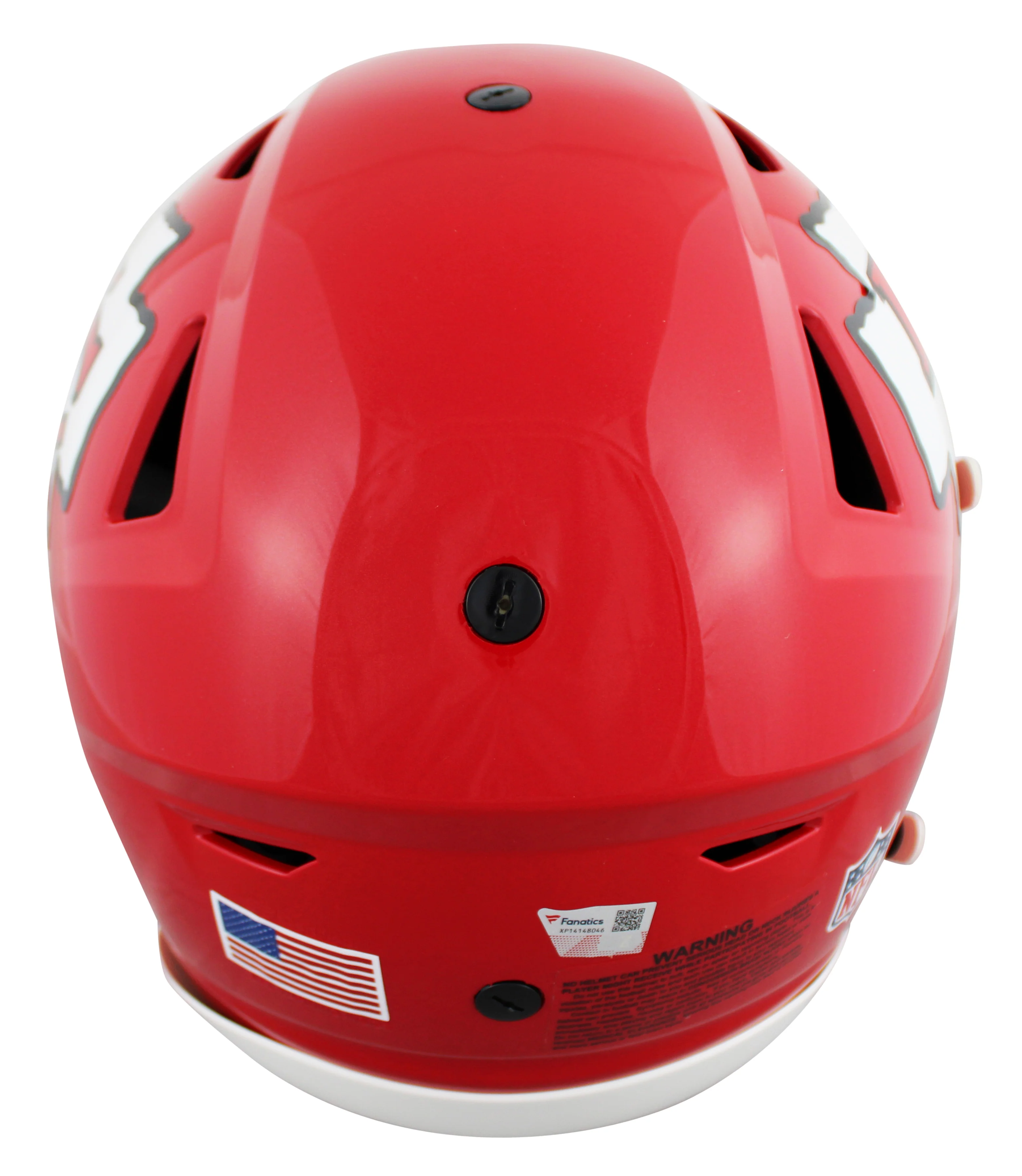 Chiefs Xavier Worthy Authentic Signed Speed Flex Full Size Helmet Fanatics - Image 3