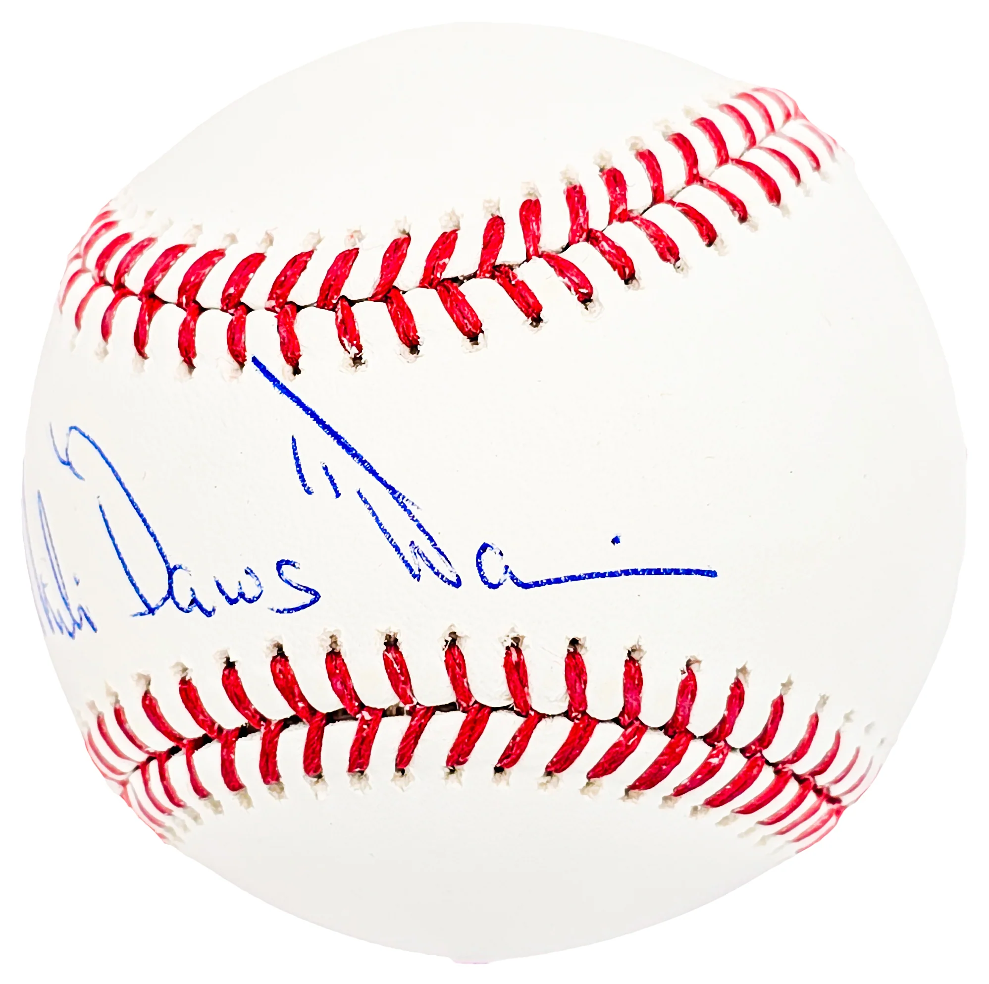 Chili Davis Autographed Official MLB Baseball New York Yankees "Dawg" Beckett BAS Witness Stock #212248 - Image 4
