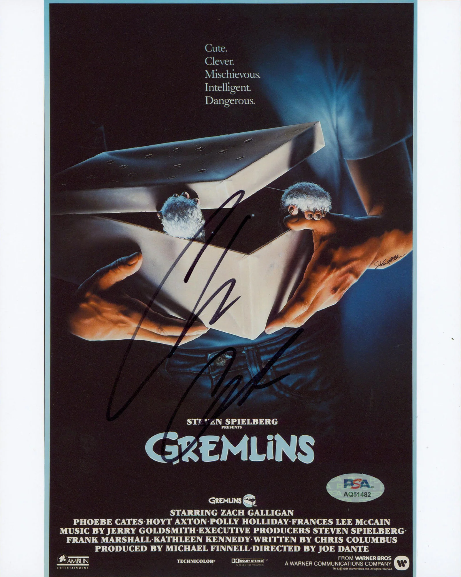 Chris Columbus Gremlins Authentic Signed 8x10 Vertical Photo PSA/DNA #AQ51482 - Image 2
