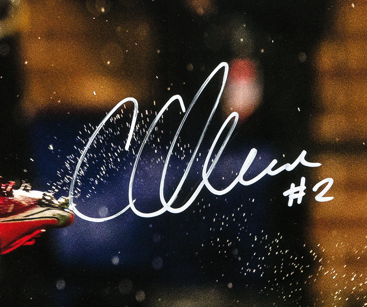 Chris Olave Autographed 16x20 Photo Ohio State Buckeyes Beckett BAS QR Stock #222850 - Image 2