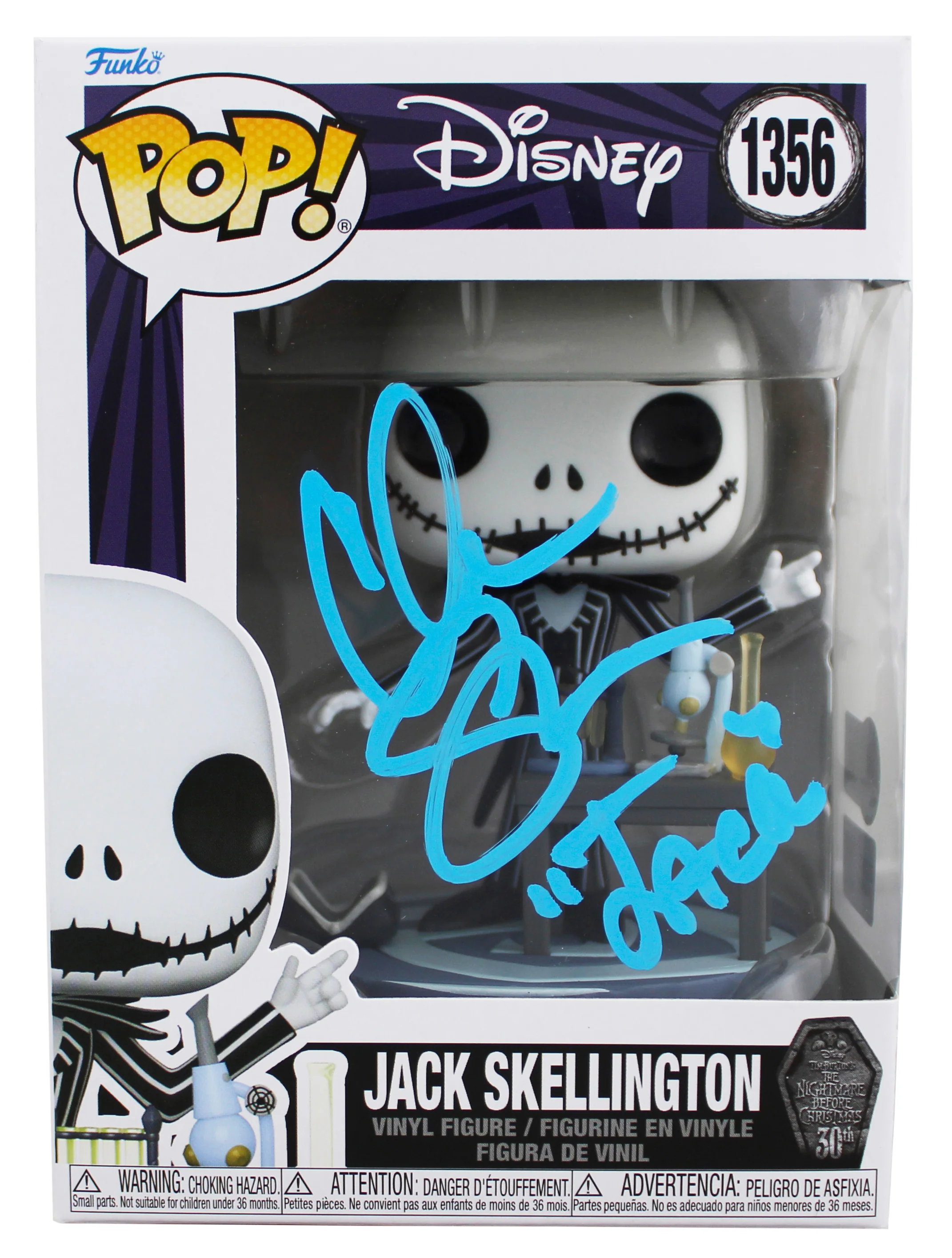 Chris Sarandon "Jack" Authentic Signed #1356 Funko Pop Vinyl Figure BAS #BV70493