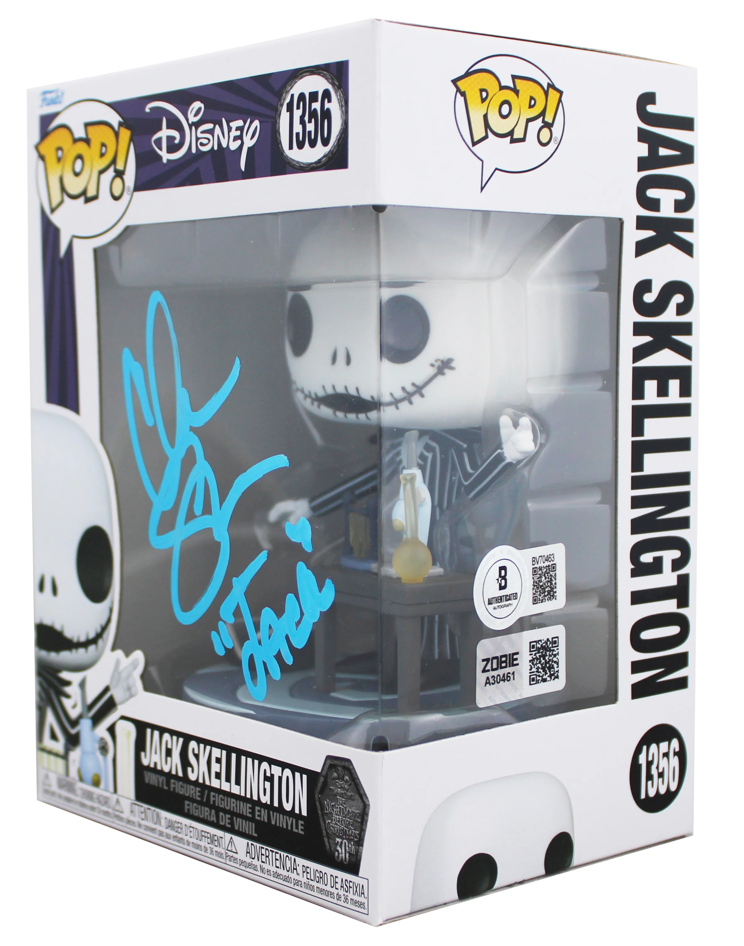Chris Sarandon "Jack" Authentic Signed #1356 Funko Pop Vinyl Figure BAS #BV70493 - Image 3