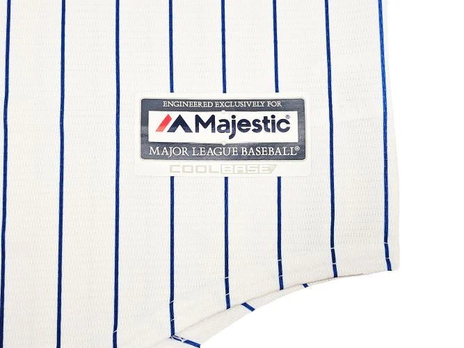 Christian Yelich Signed Milwaukee Brewers Majestic Replica Baseball Jersey JSA - Image 4