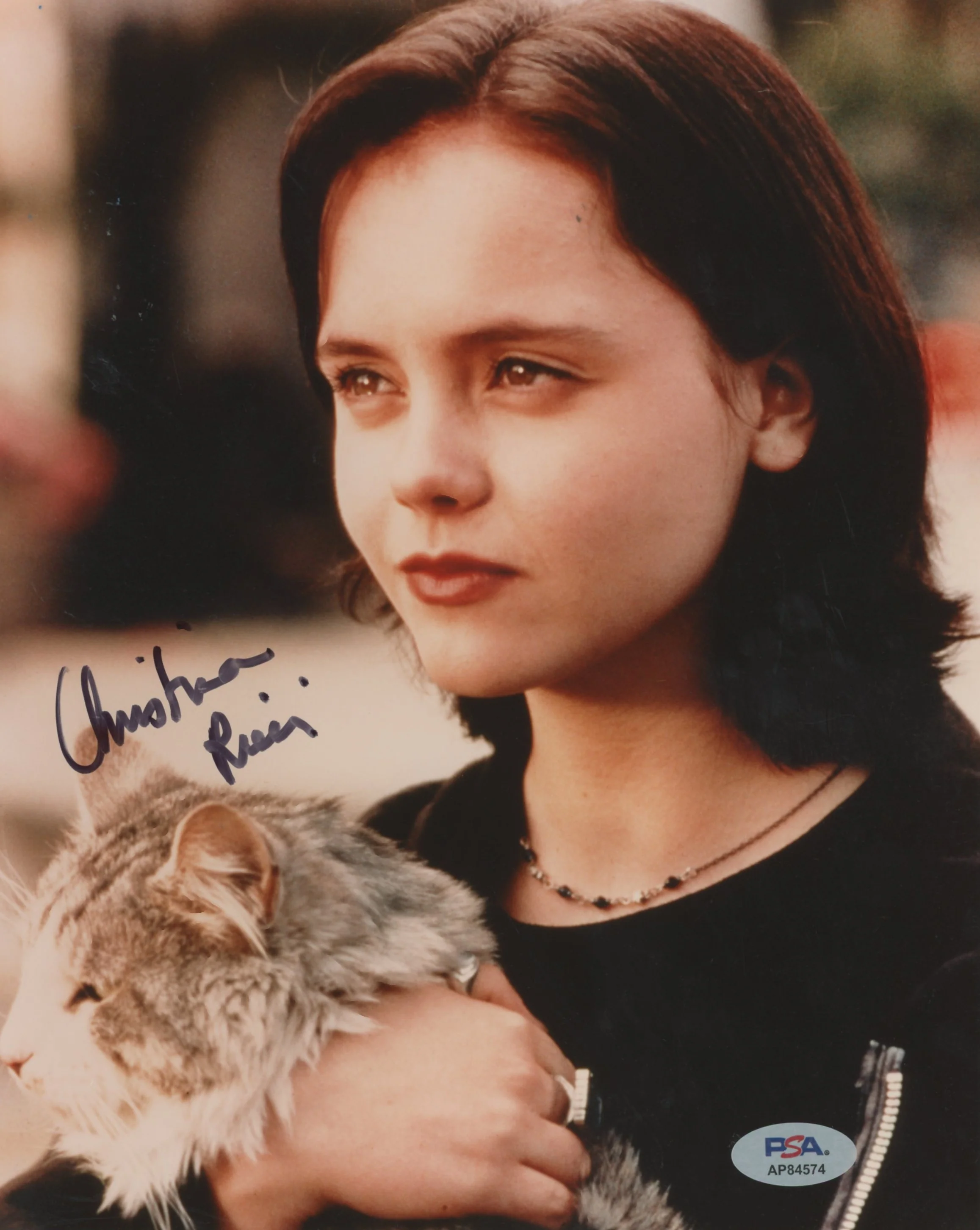 Christina Ricci That Darn Cat! Authentic Signed 8x10 Photo PSA/DNA #AP84574 - Image 2