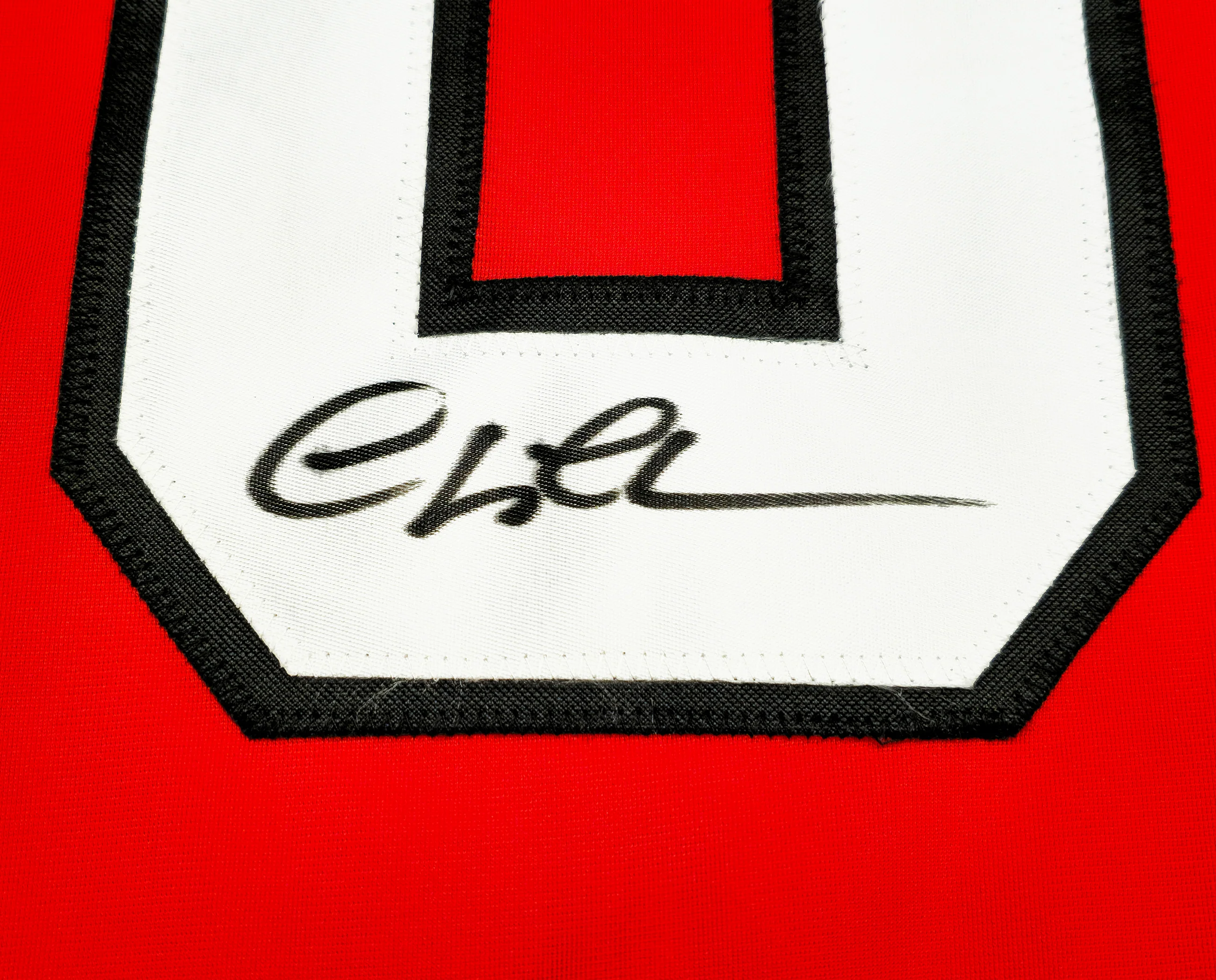 Christmas Vacation Chevy Chase Autographed Red Jersey Griswold Beckett BAS QR Stock #233371 - Image 3