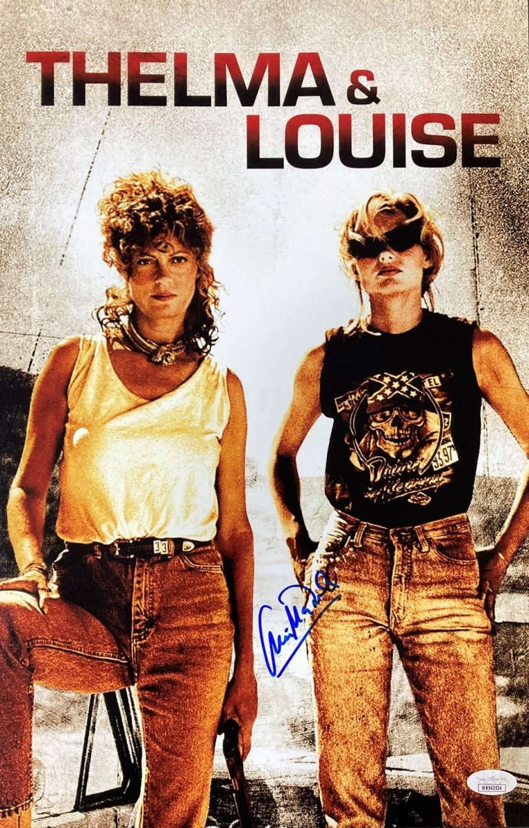 Christopher McDonald Signed 11x17 Thelma & Louise Photo JSA