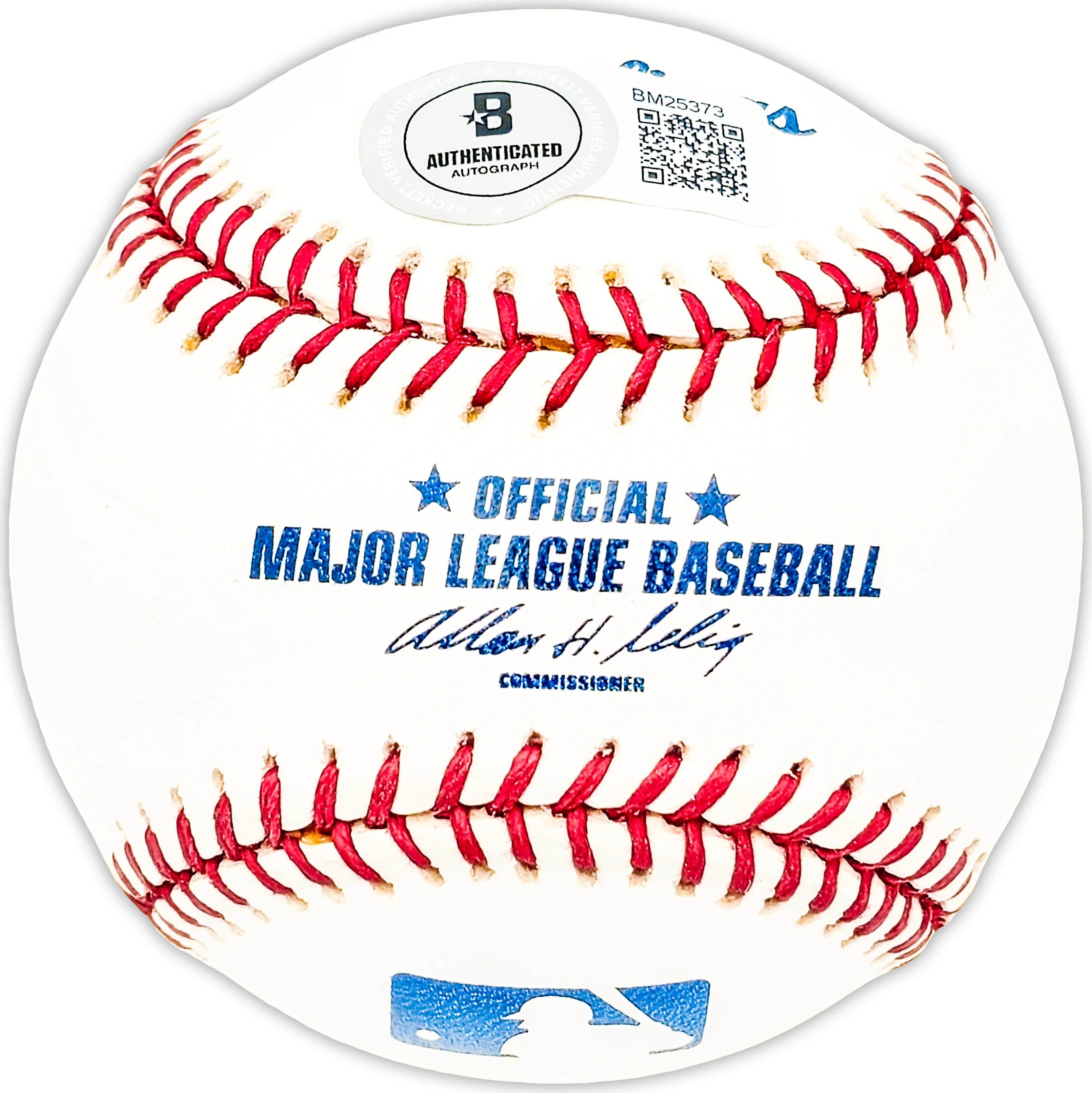 Chuck Dobson Autographed Official MLB Baseball Oakland A's, Los Angeles Angels Beckett BAS QR #BM25373 - Image 2
