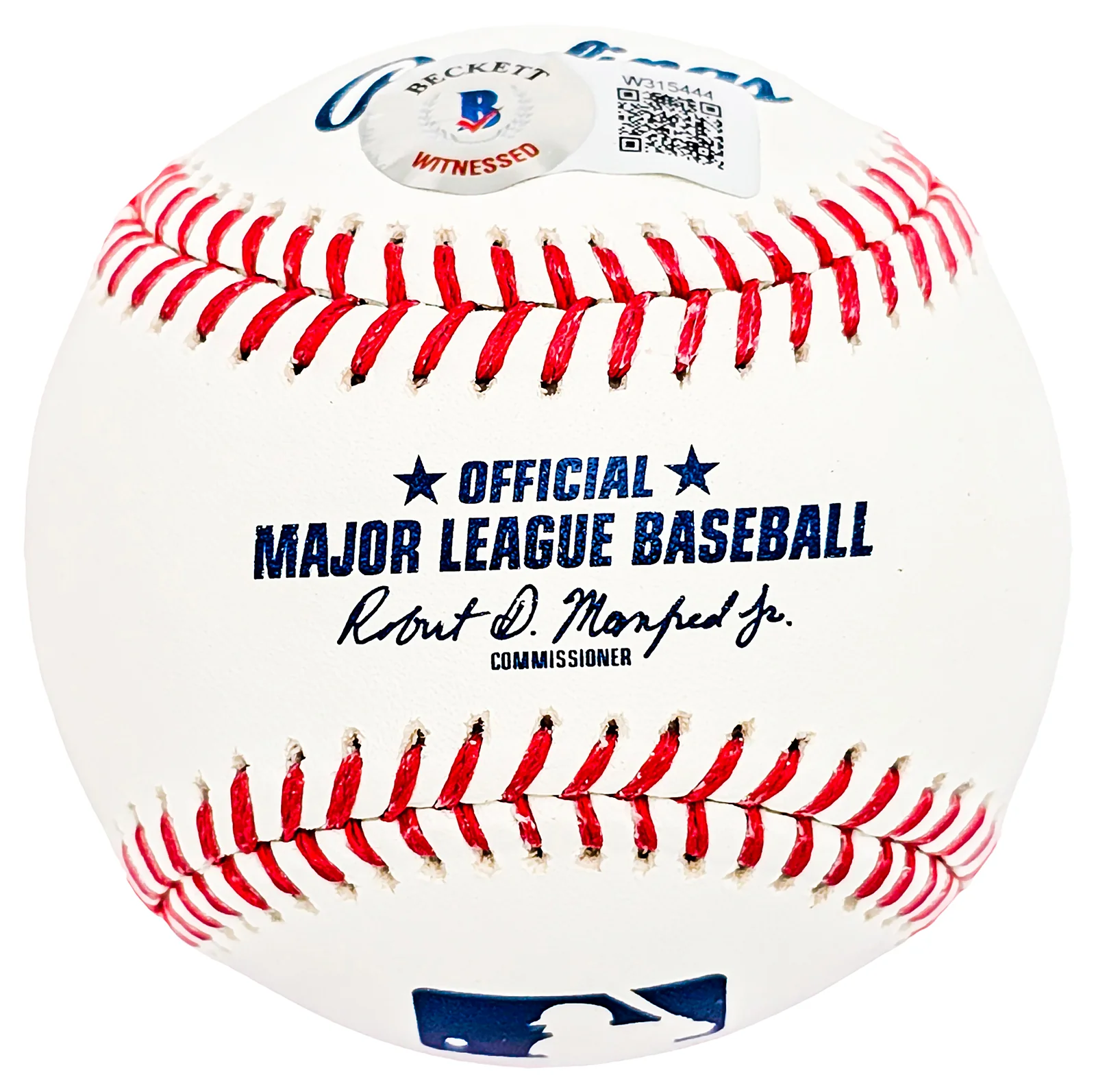 Chuck Knoblauch Autographed Official MLB Baseball New York Yankees "91 AL ROY" Beckett BAS Witness Stock #212255 - Image 3