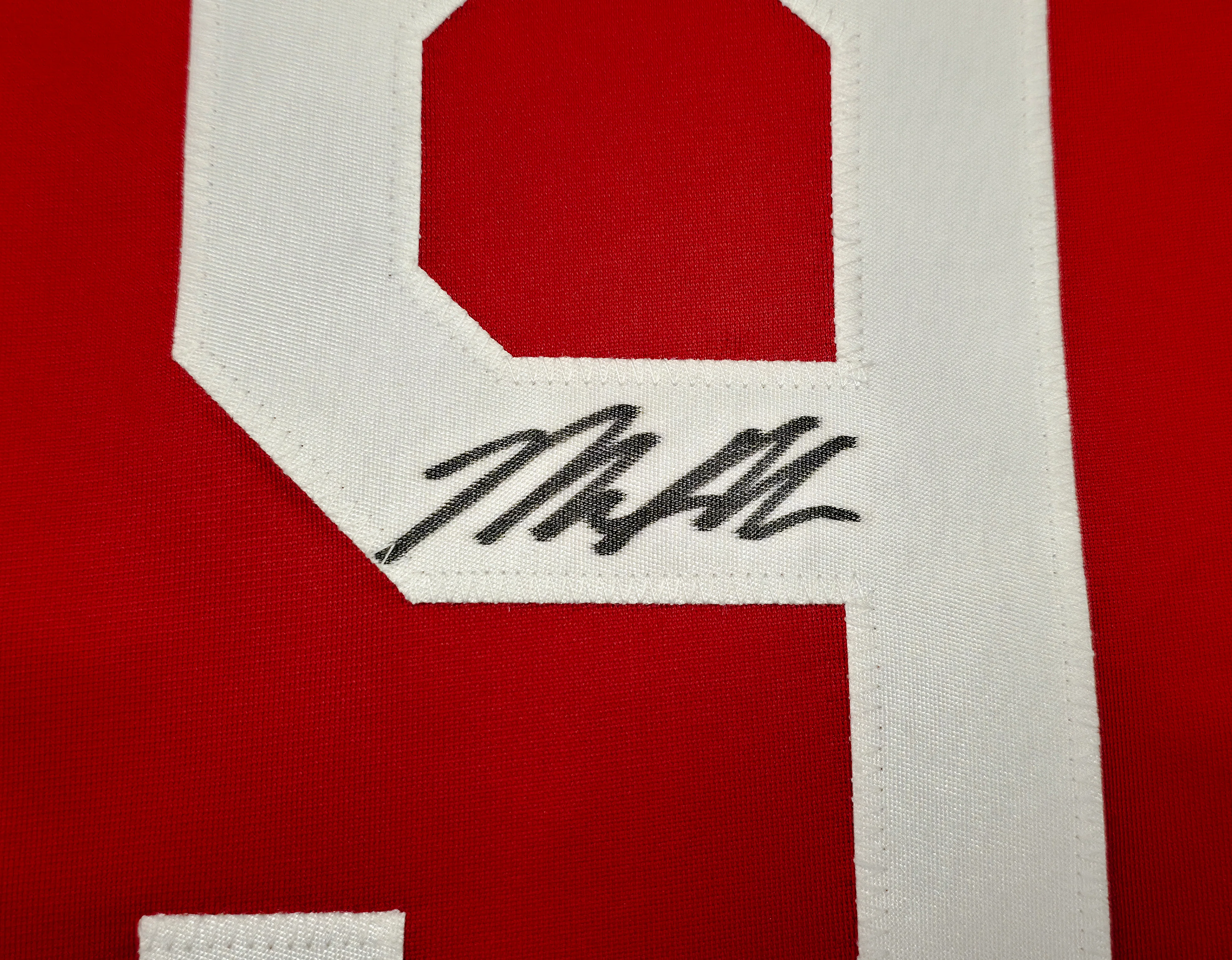 Cincinnati Reds Matt McLain Autographed Red Jersey Beckett BAS Witness Stock #257830 - Image 3
