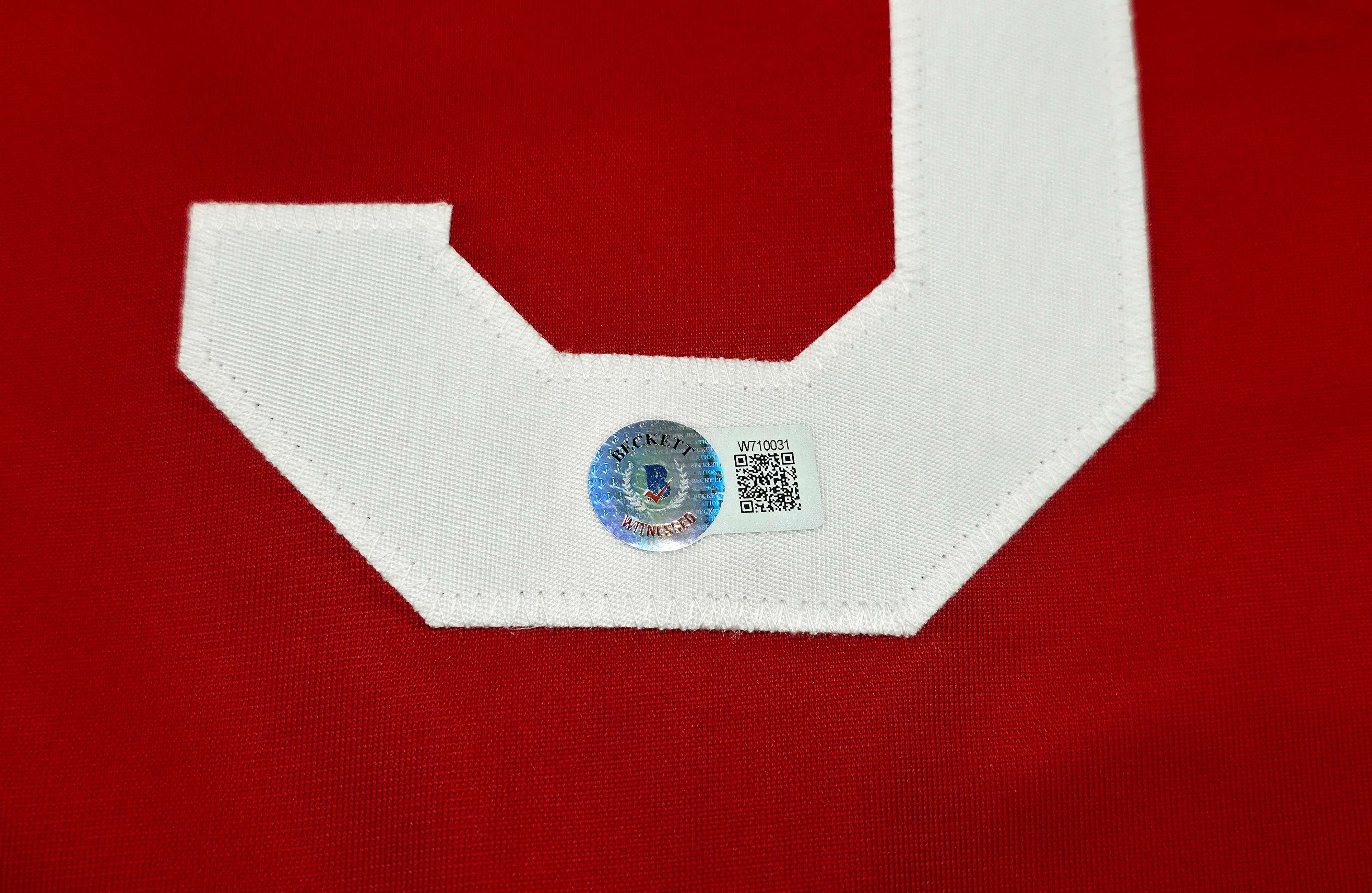 Cincinnati Reds Matt McLain Autographed Red Jersey Beckett BAS Witness Stock #257830 - Image 4