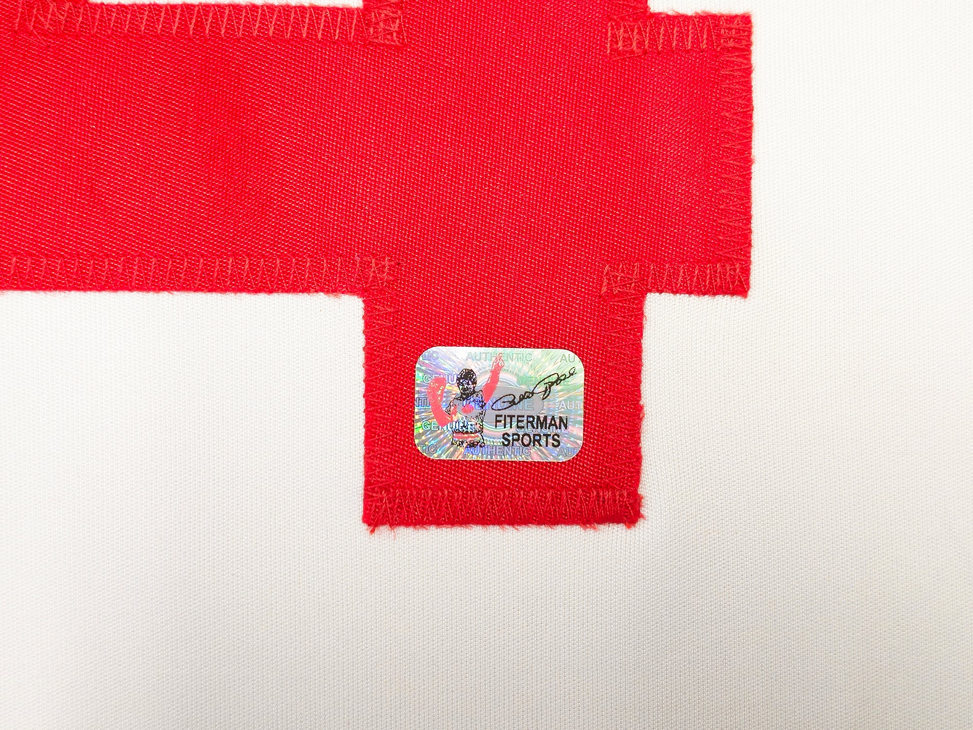 Cincinnati Reds Pete Rose Autographed White & Red Baseball Jersey PR Holo Stock #228778 - Image 5