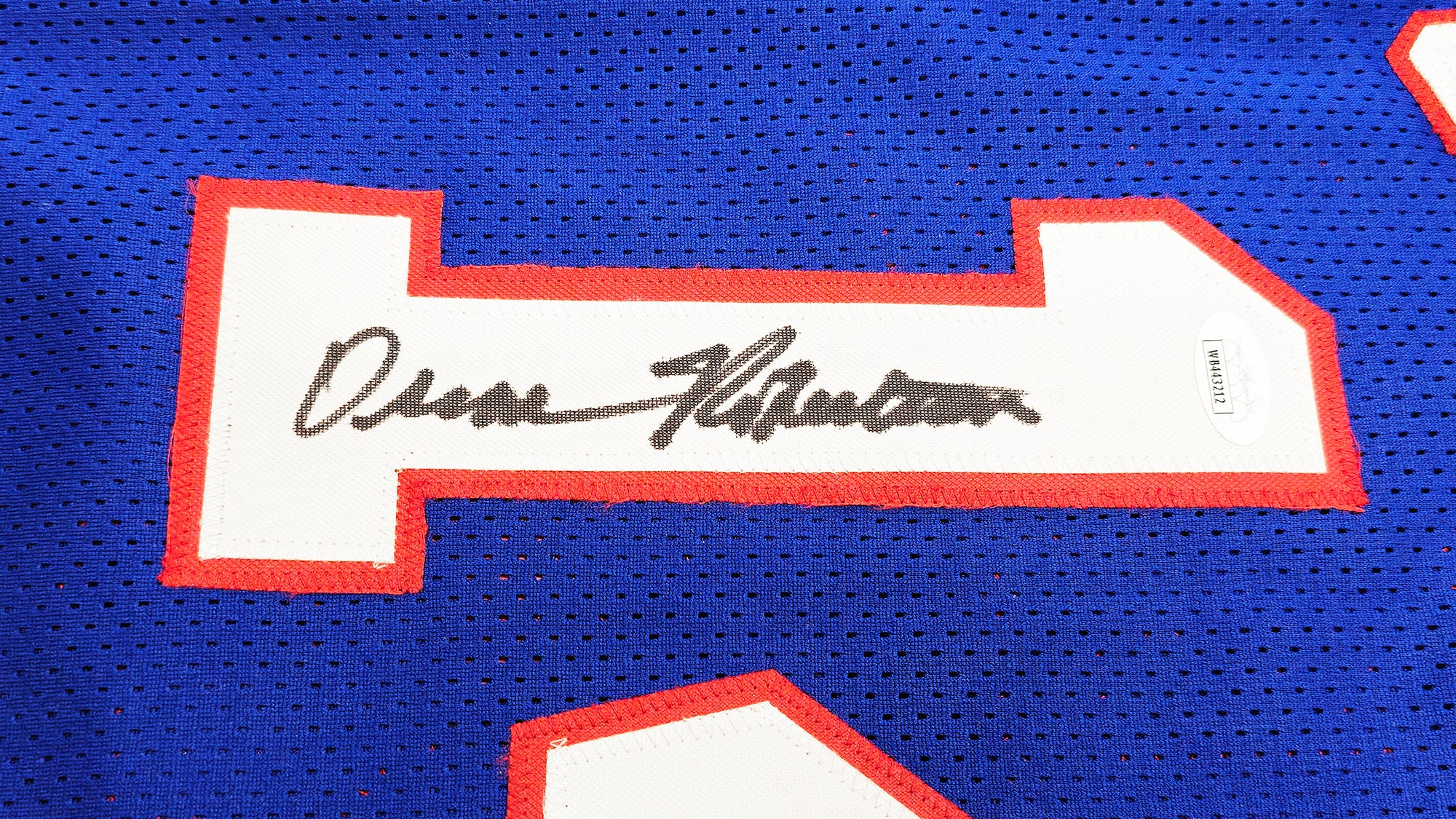 Cincinnati Royals Oscar Robertson Autographed Blue Jersey JSA Stock #237067 - Image 3