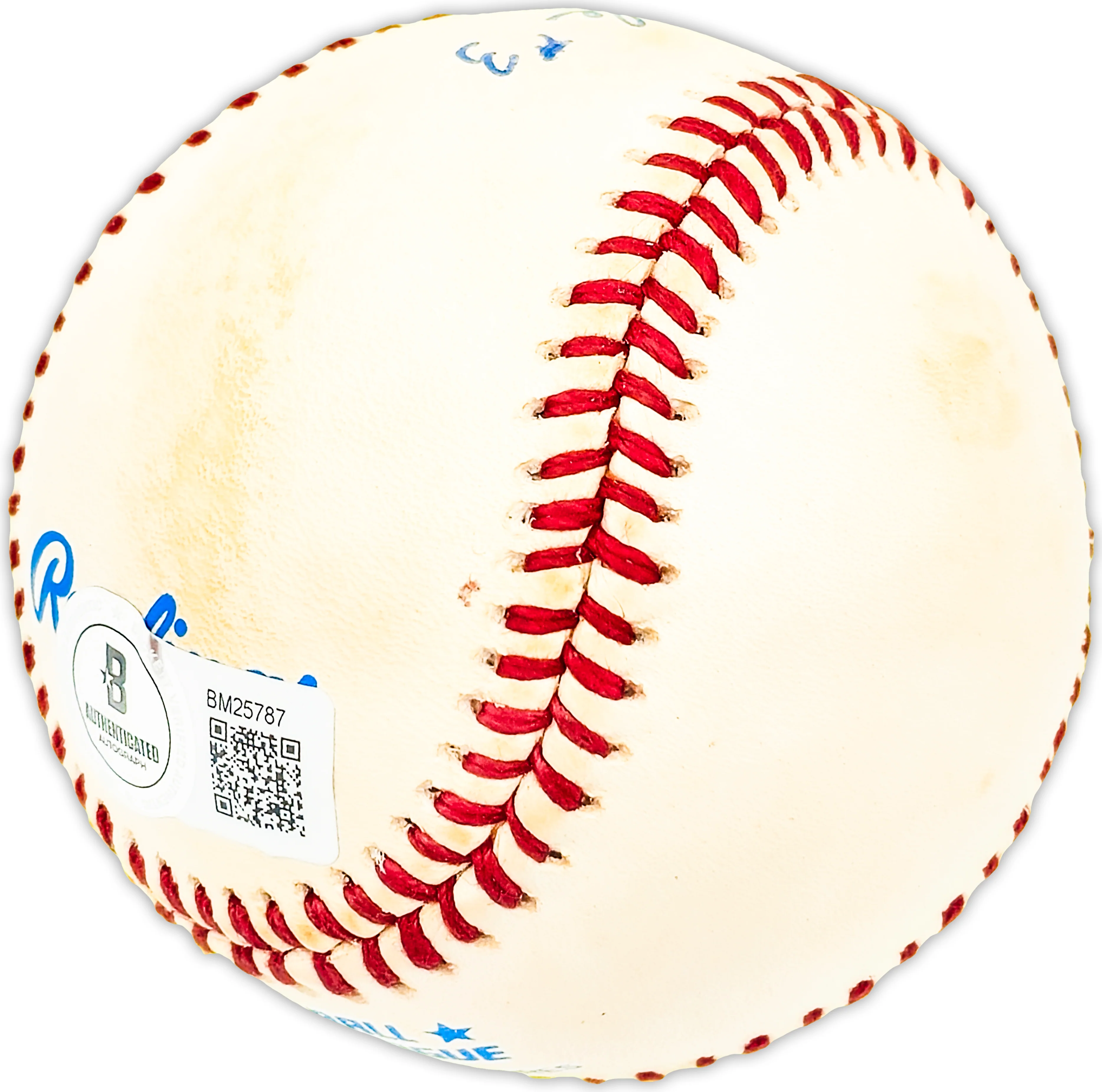 Clay Dalrymple Autographed Official AL Baseball Philadelphia Phillies, Baltimore Orioles Beckett BAS QR #BM25787 - Image 3